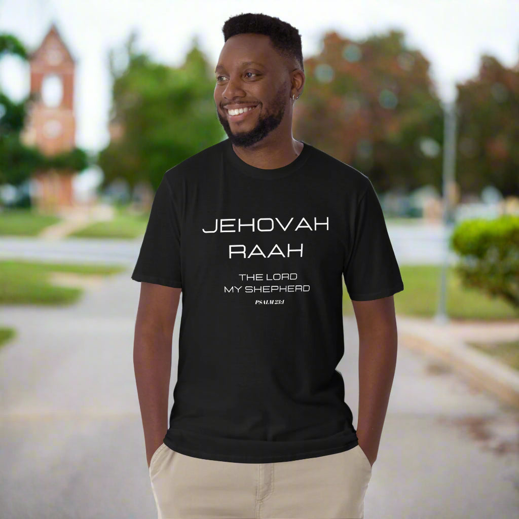 Jehovah Raah, The Lord my Shepherd, Psalm 23 T-Shirt