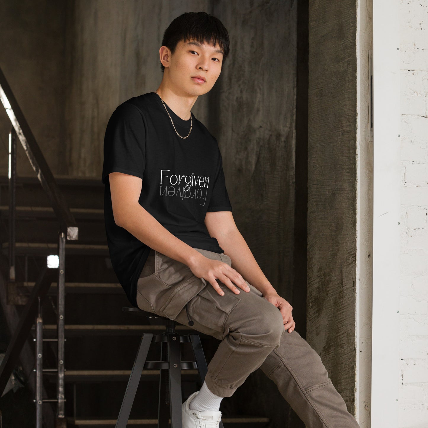 Forgiven Short-Sleeve Unisex T-Shirt - Upward Focus