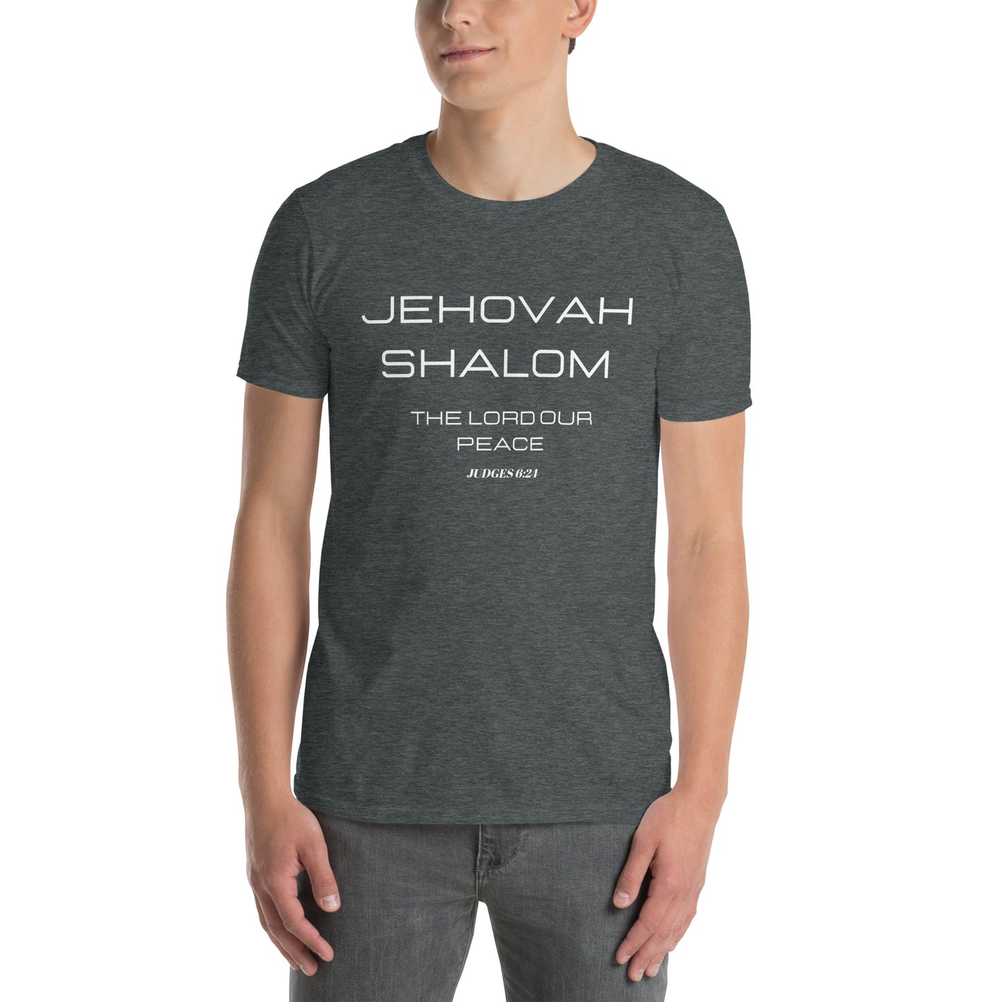 Jehovah Shalom Short-Sleeve Unisex T-Shirt - Upward Focus