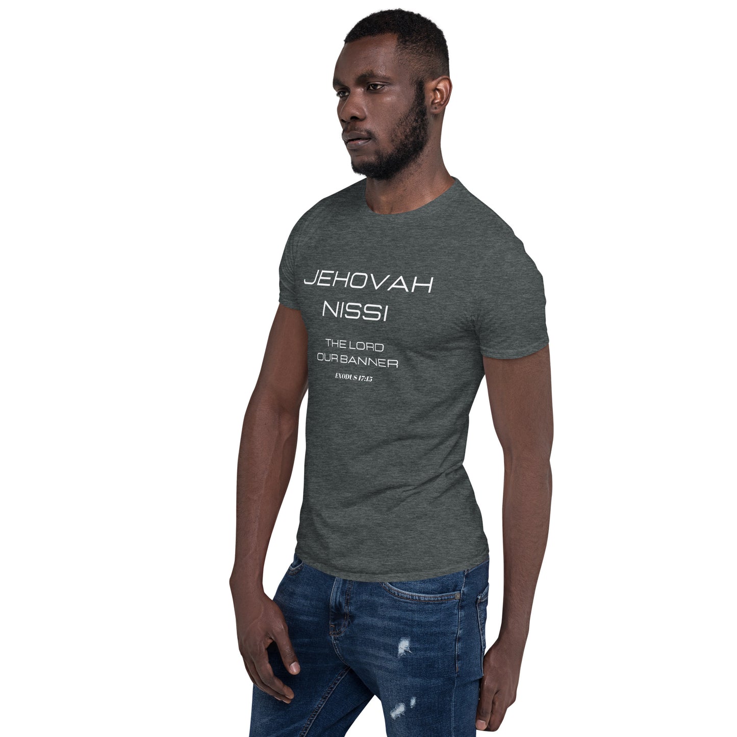 Jehovah Nissi Short-Sleeve Unisex T-Shirt - Upward Focus
