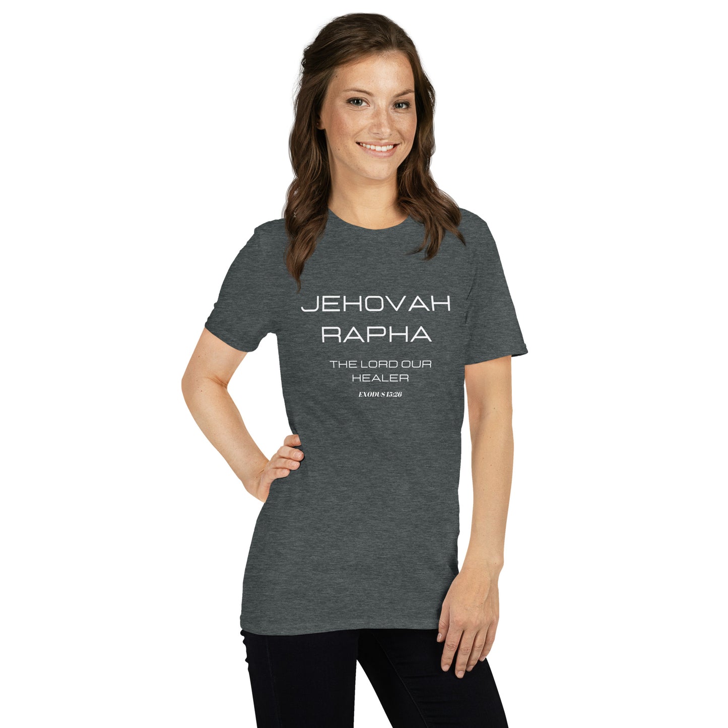 Jehovah Rapha Short-Sleeve Unisex T-Shirt - Upward Focus