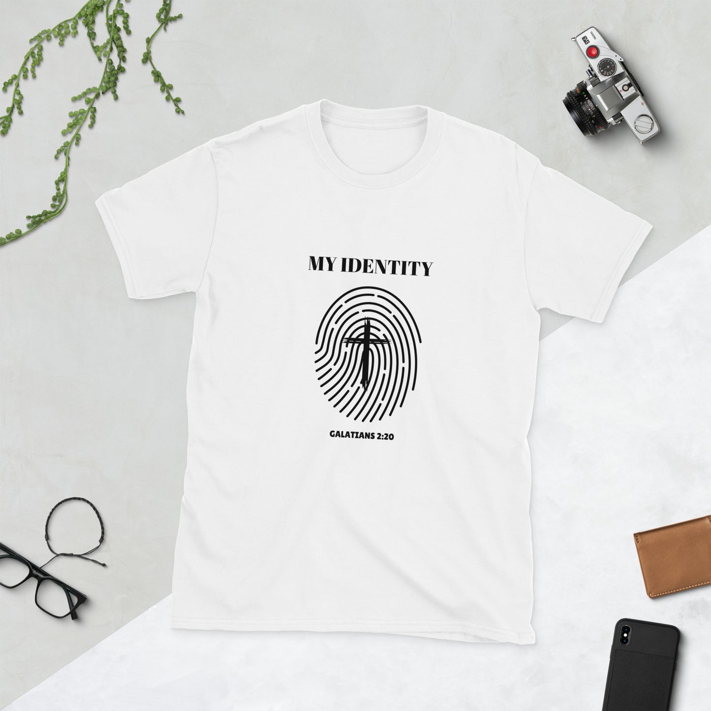 My Identity in Christ Short-Sleeve Unisex T-Shirt - Upward Focus
