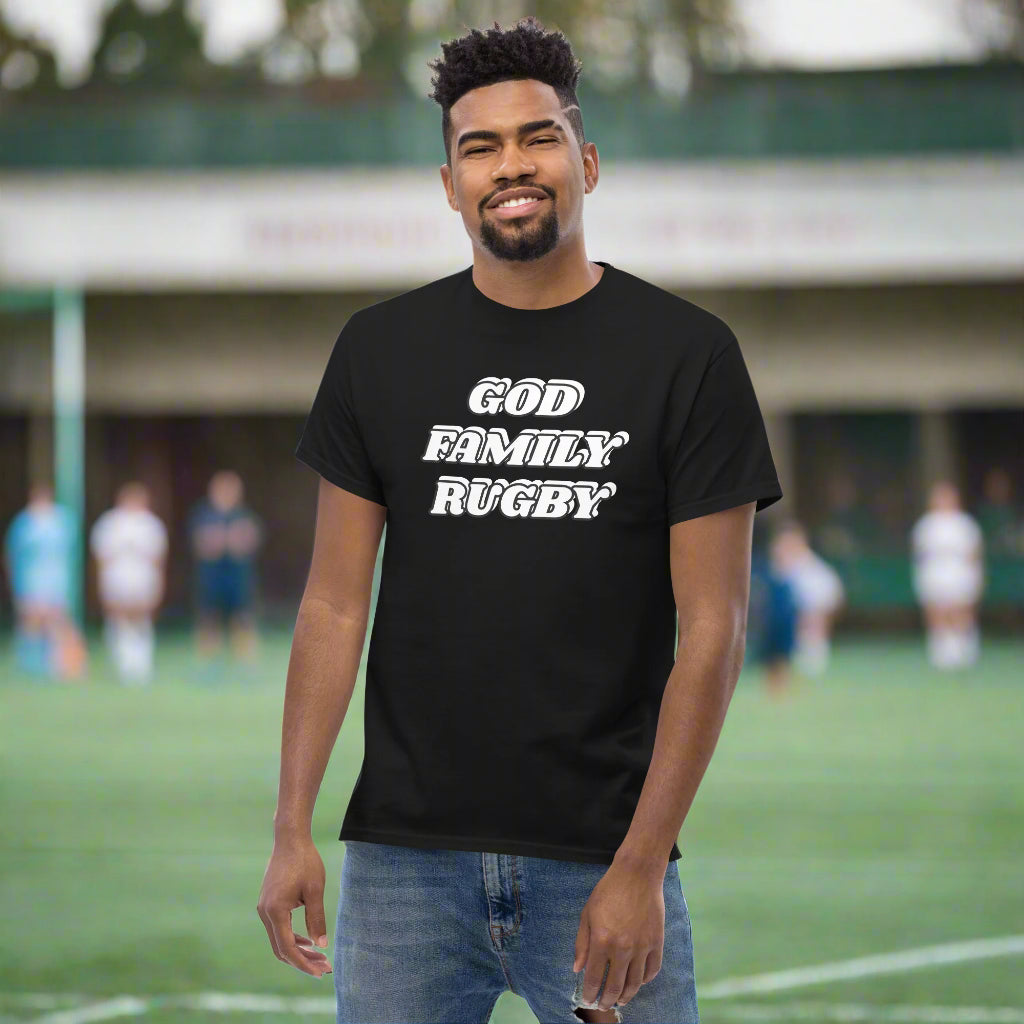 God Family Rugby Unisex Classic Tee - Upward Focus