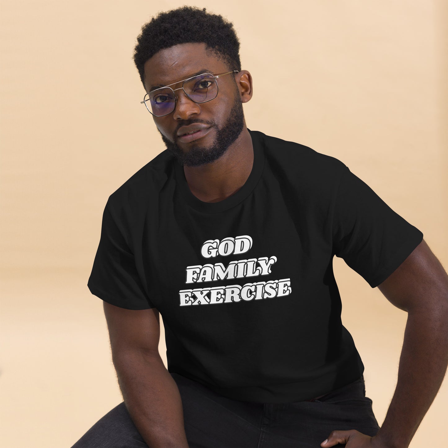 God Family Exercise Unisex Classic Tee - Upward Focus