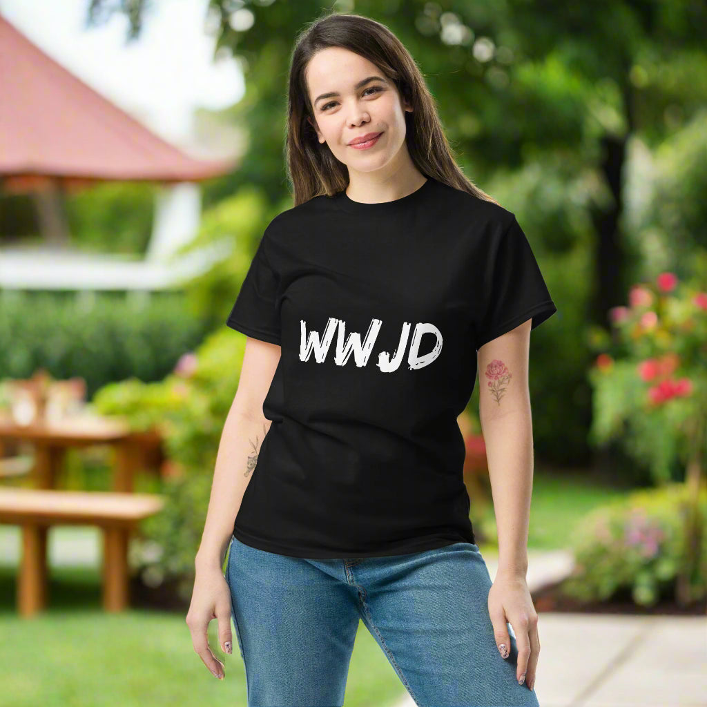 What Would Jesus Do Unisex Classic Tee - Upward Focus