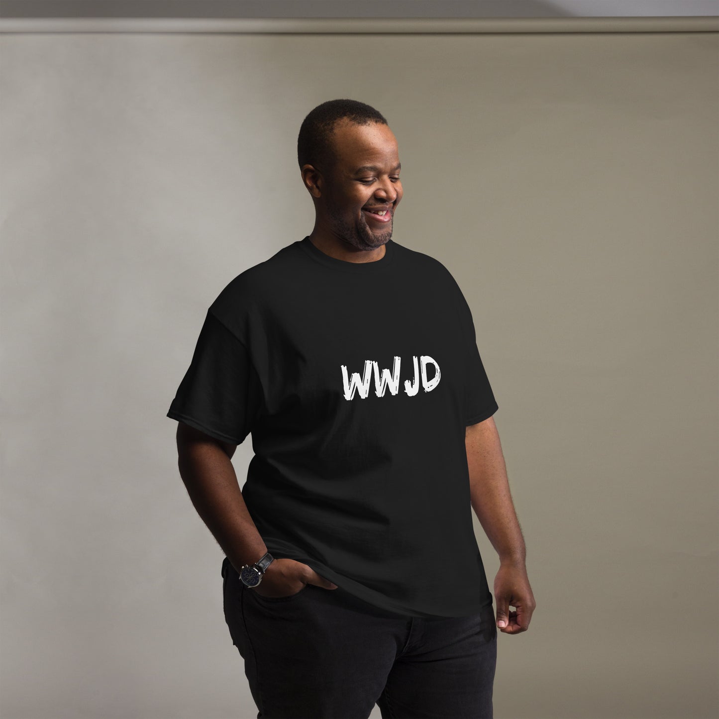 What Would Jesus Do Unisex Classic Tee - Upward Focus