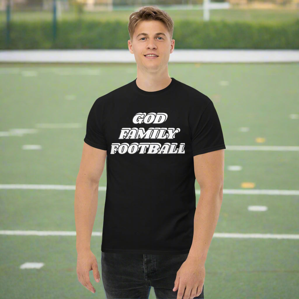 God Family Football Unisex Classic Tee - Upward Focus