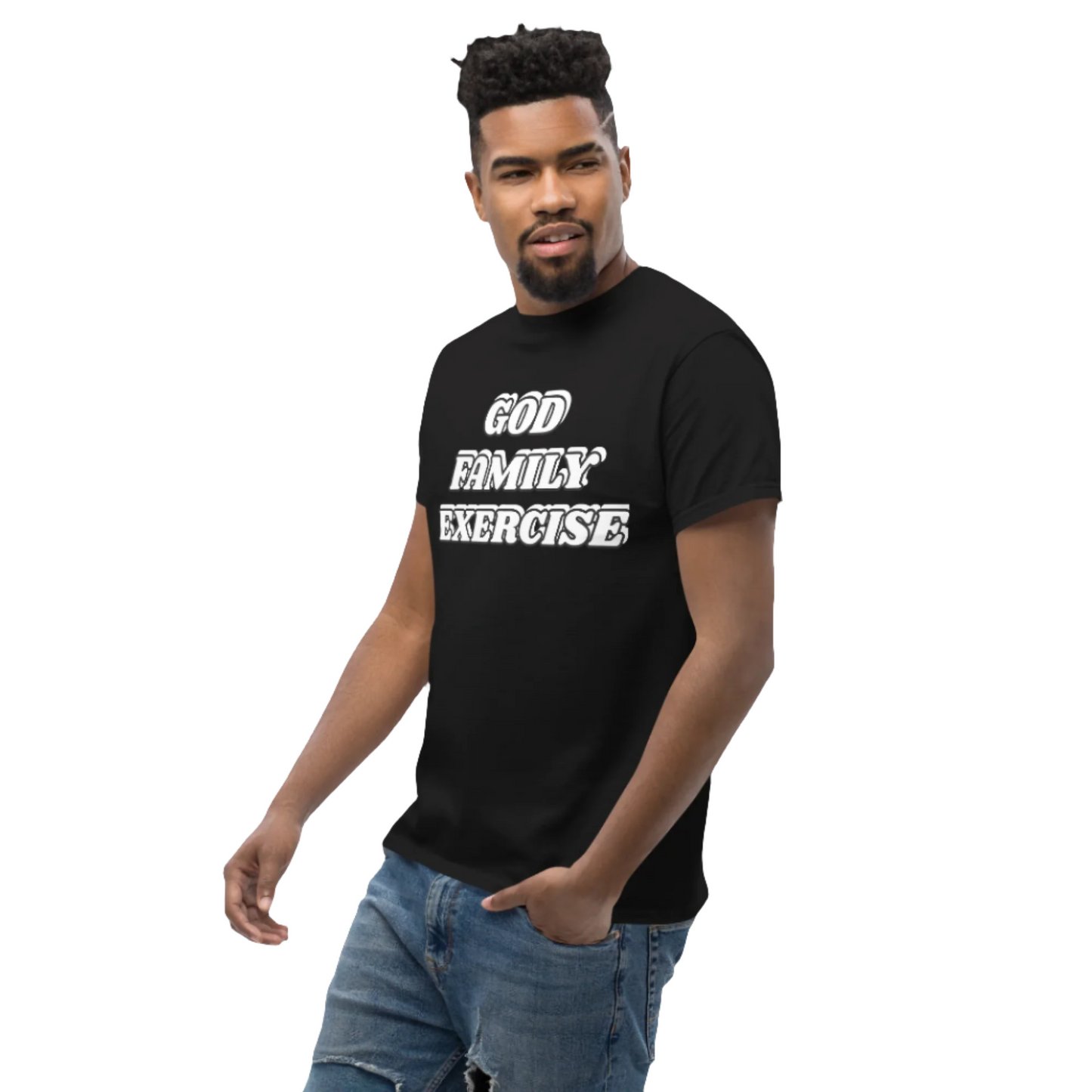 God Family Exercise Unisex Classic Tee - Upward Focus