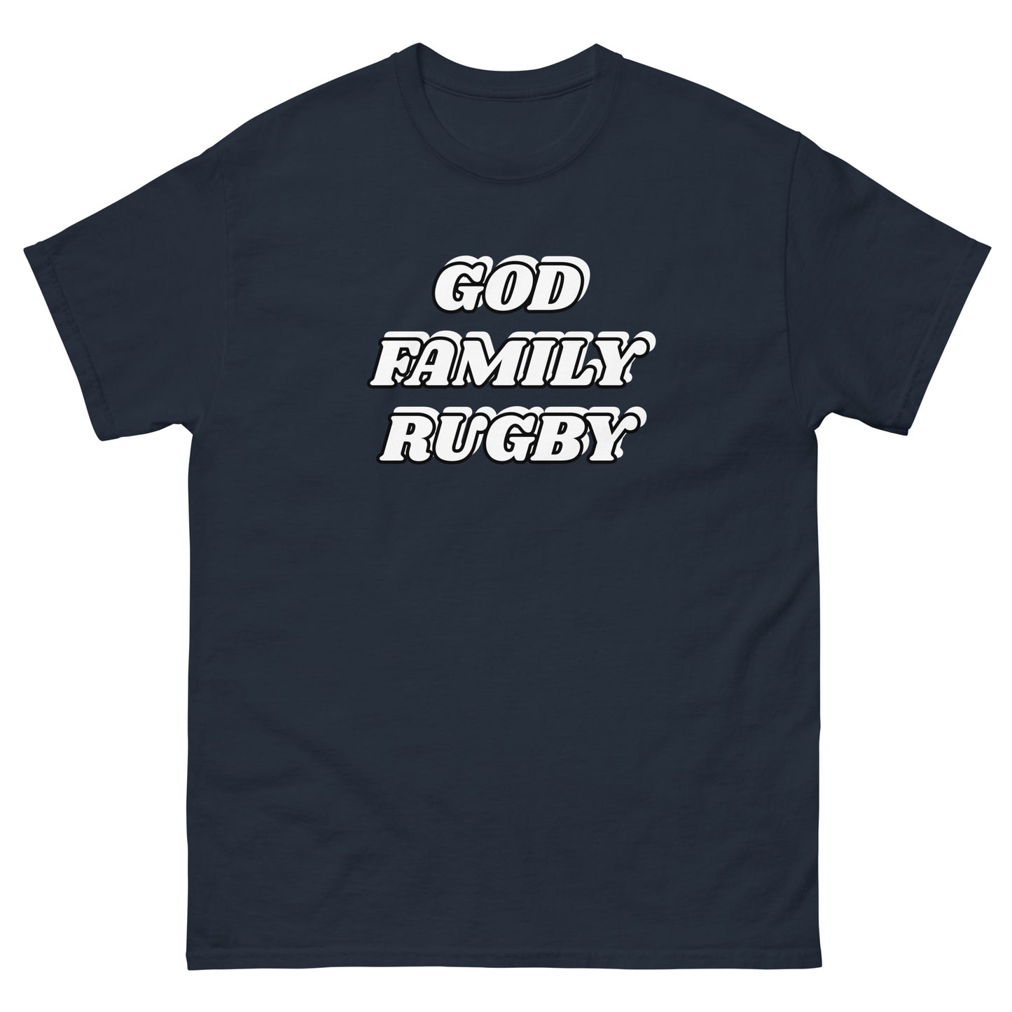 God Family Rugby Unisex Classic Tee - Upward Focus