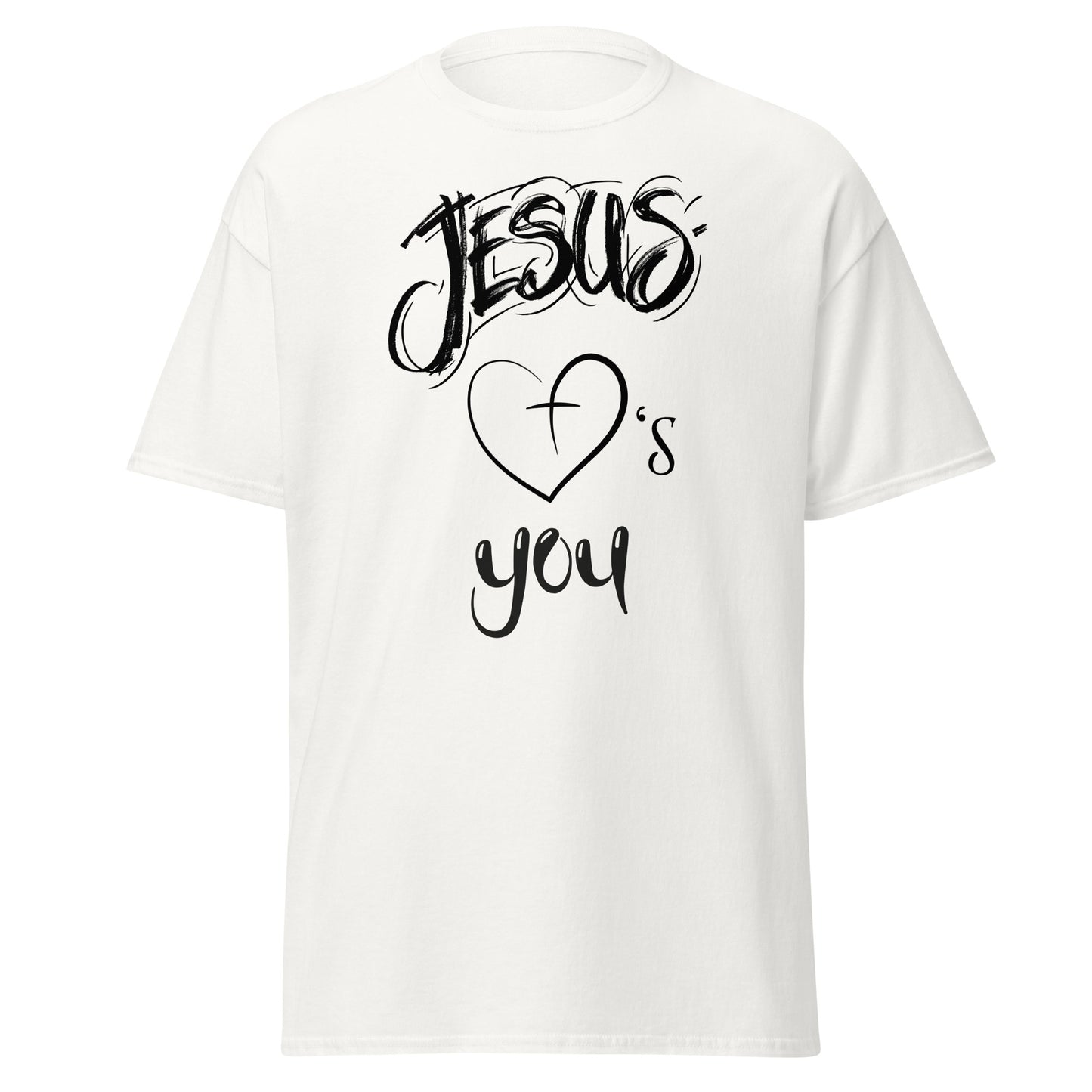 Jesus Loves You Unisex Classic Tee - Upward Focus