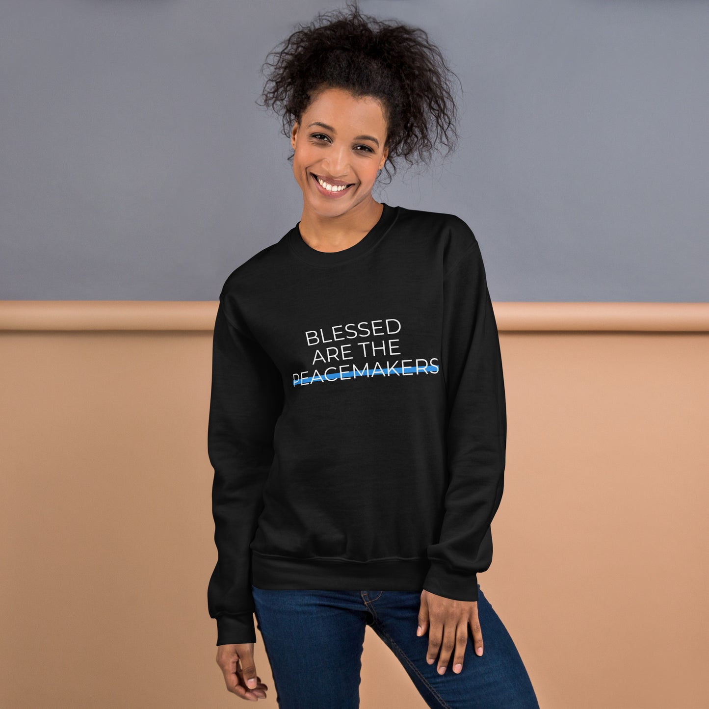 Blessed are the Peacemakers Unisex Sweatshirt - Upward Focus