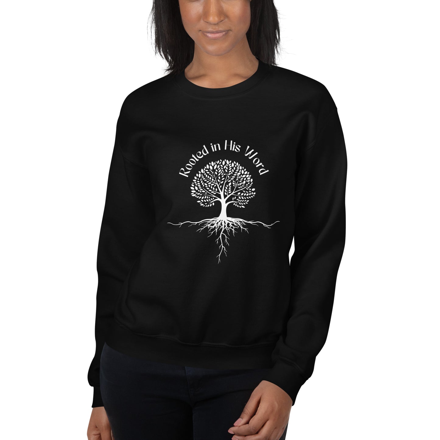 Rooted in His Word Unisex Sweatshirt - Upward Focus