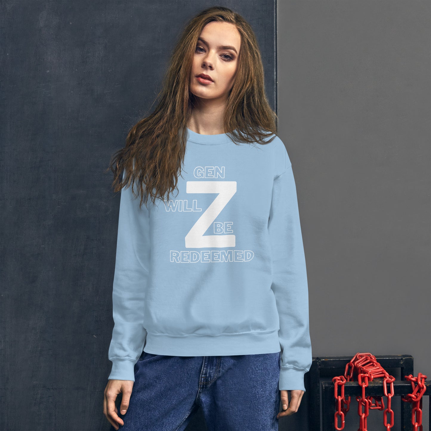Gen Z Will Be Redeemed Unisex Sweatshirt - Upward Focus