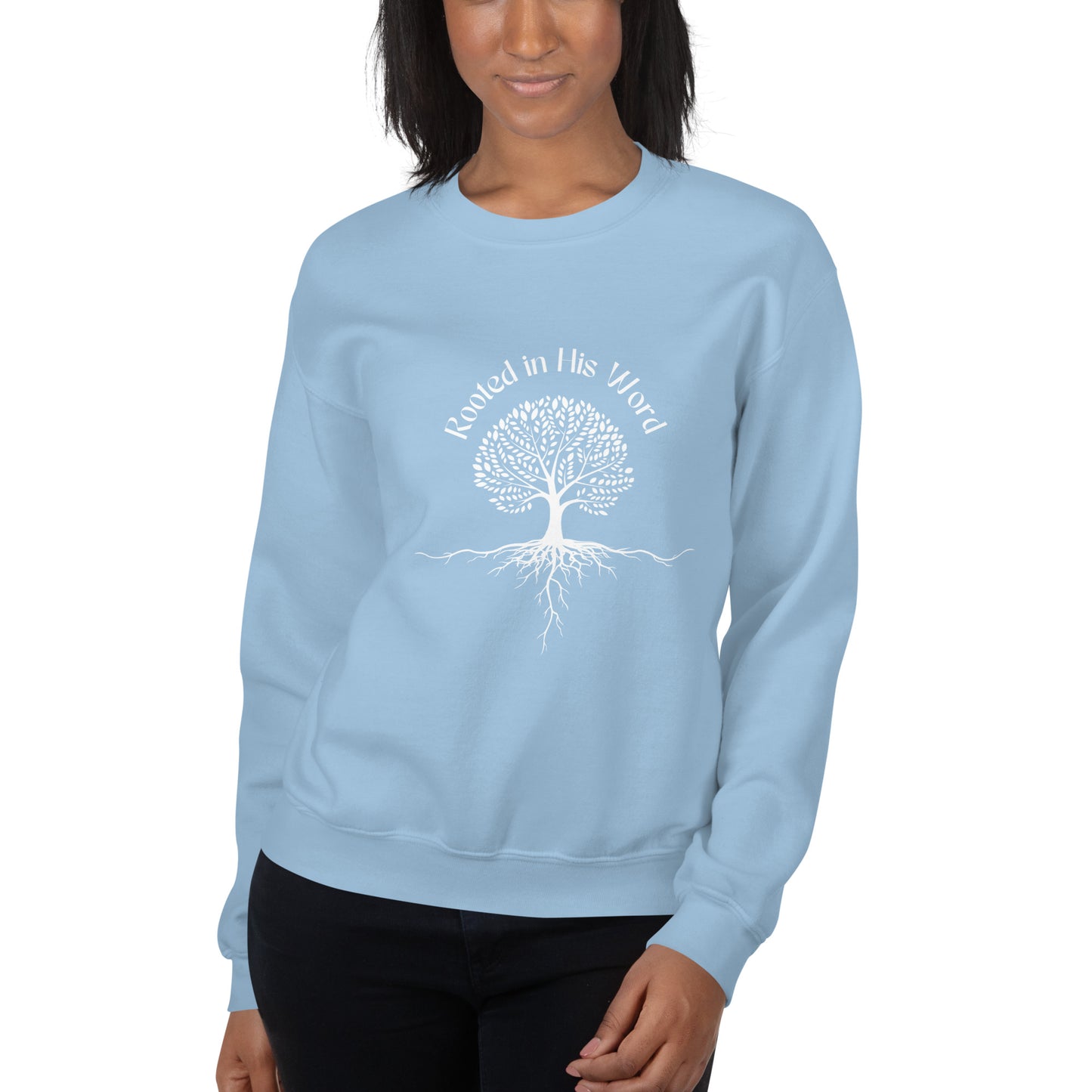 Rooted in His Word Unisex Sweatshirt - Upward Focus