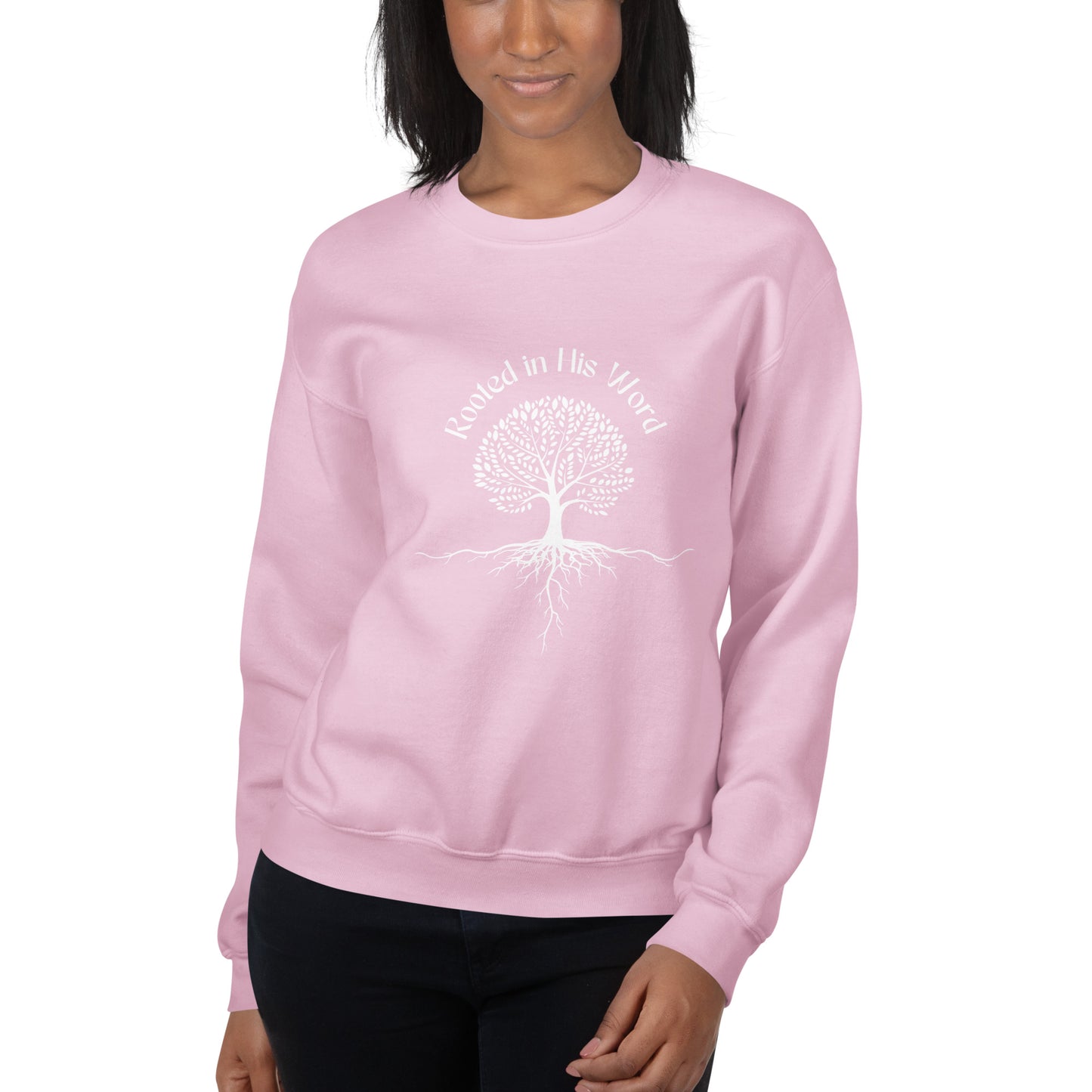 Rooted in His Word Unisex Sweatshirt - Upward Focus