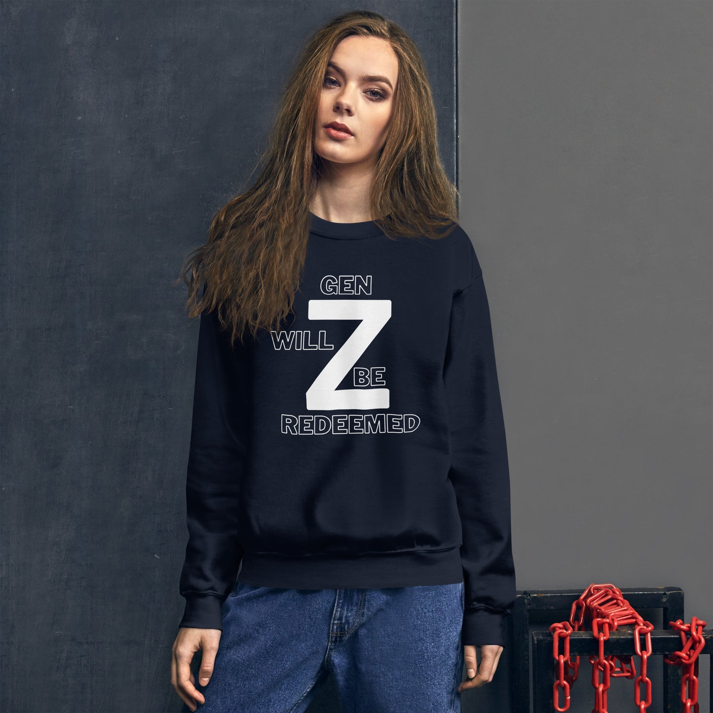 Gen Z Will Be Redeemed Unisex Sweatshirt - Upward Focus