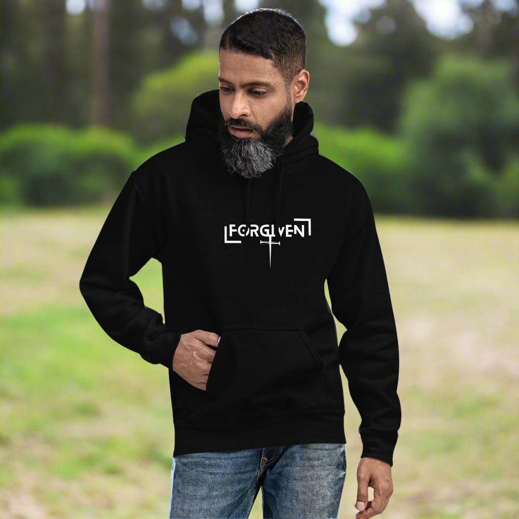 Forgiven Unisex Hoodie - Upward Focus