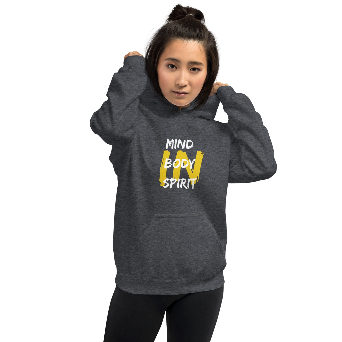 Mind Body Spirit Unisex Hoodie - Upward Focus