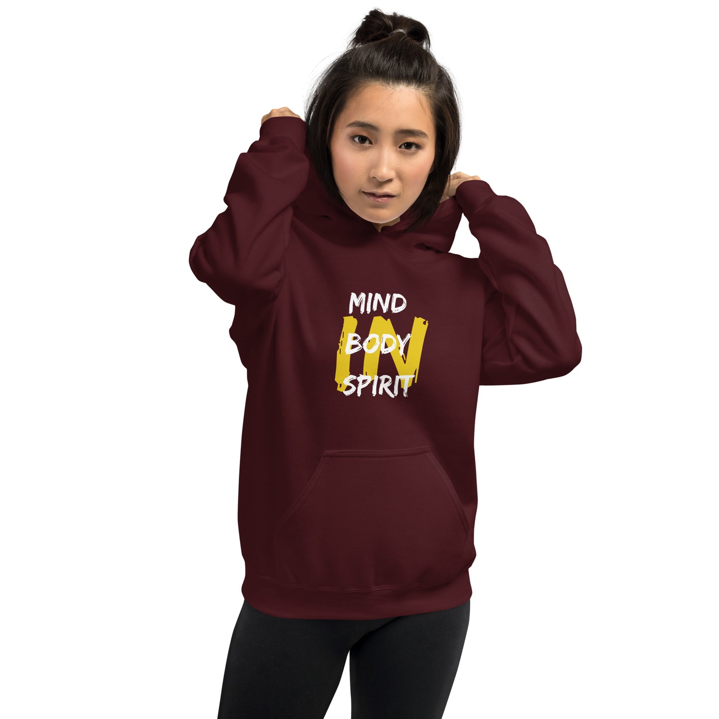 Mind Body Spirit Unisex Hoodie - Upward Focus