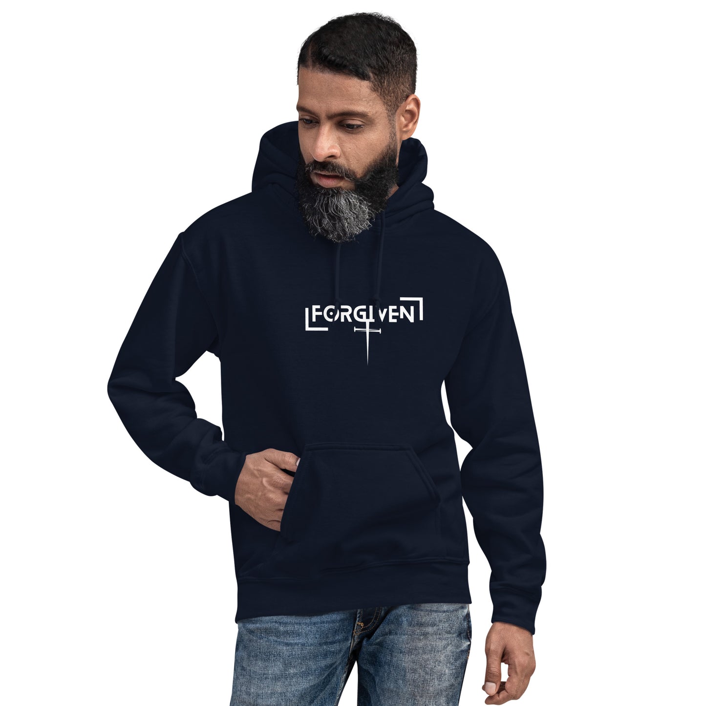 Forgiven Unisex Hoodie - Upward Focus