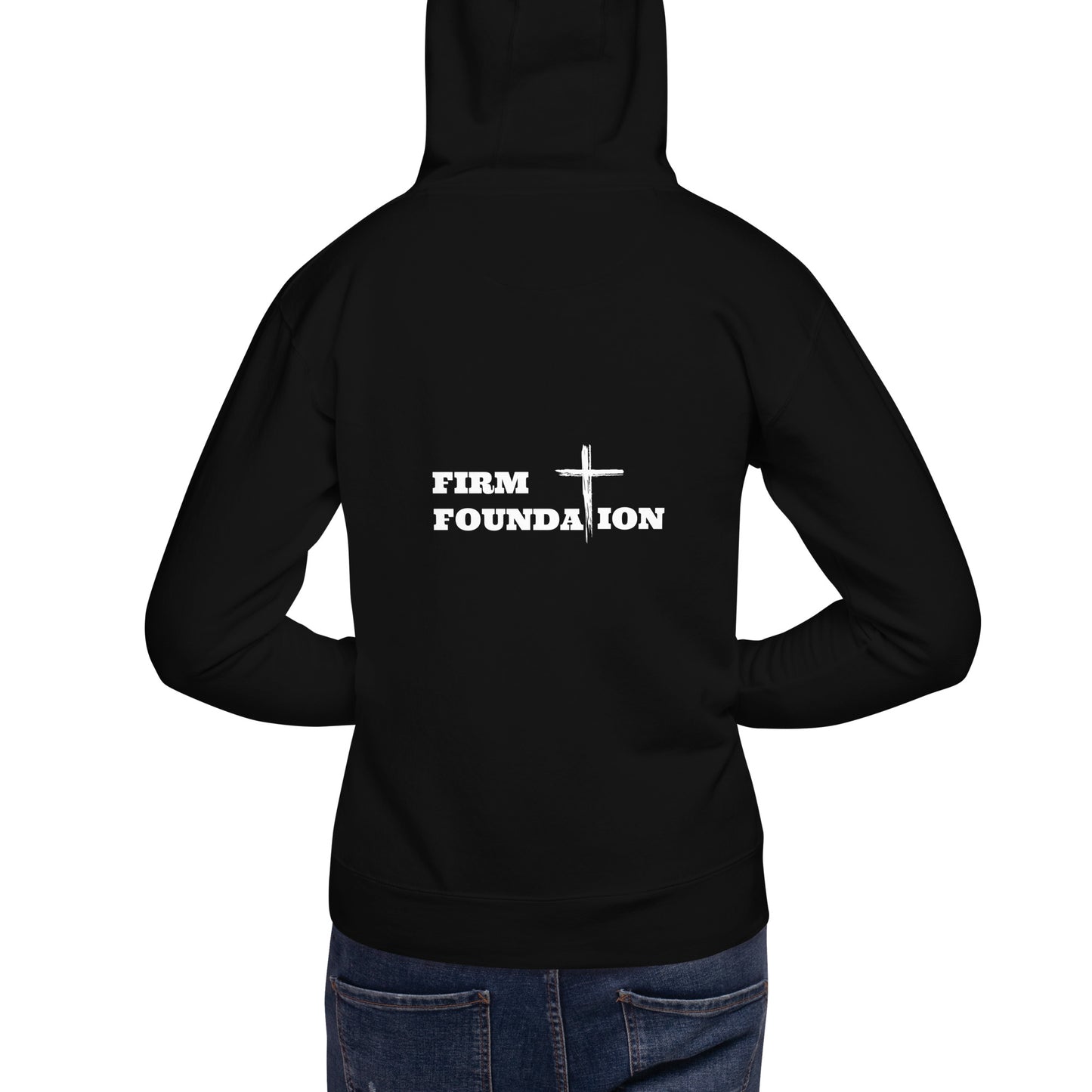 Firm Foundation Unisex Hoodie - Upward Focus