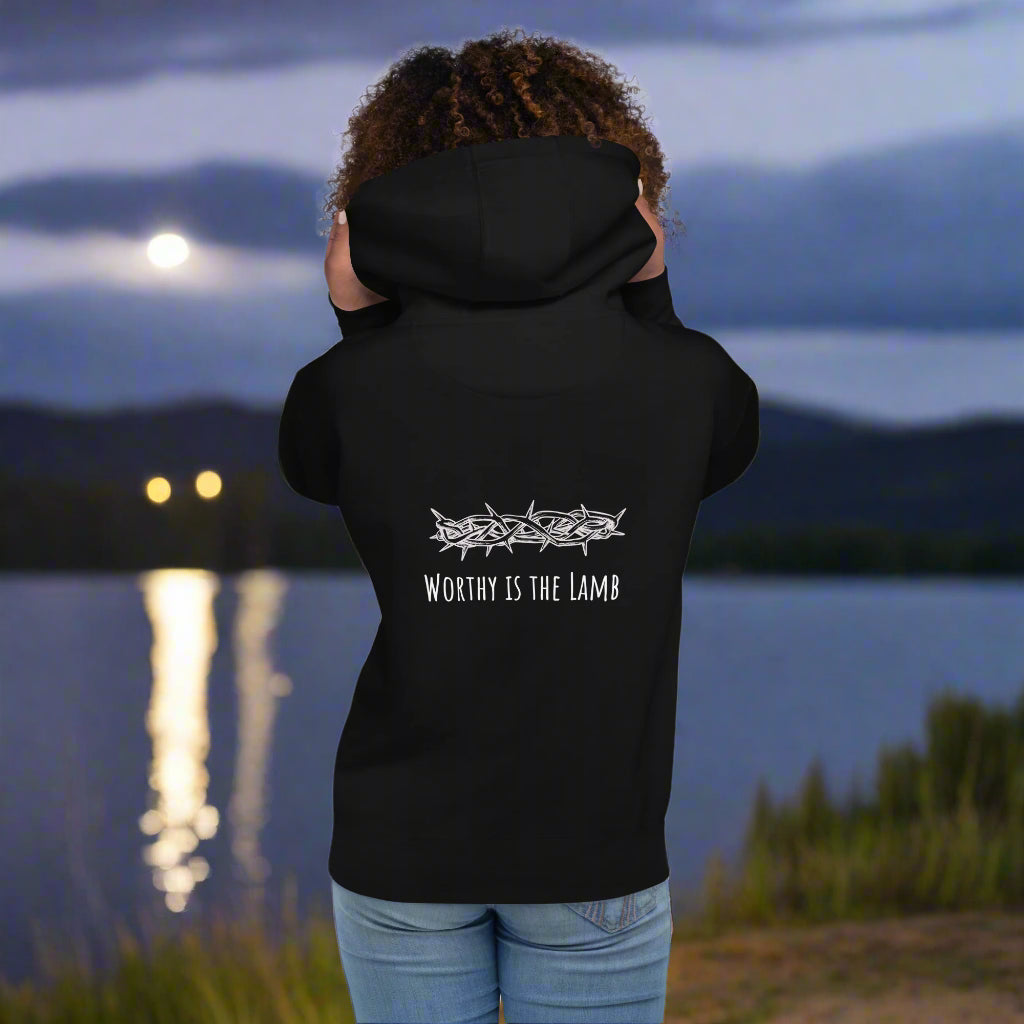 Worthy Is the Lamb Unisex Hoodie - Upward Focus