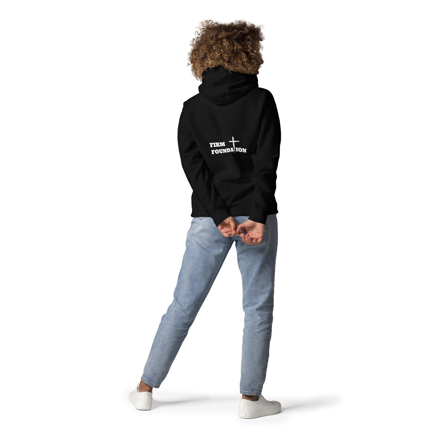 Firm Foundation Unisex Hoodie - Upward Focus