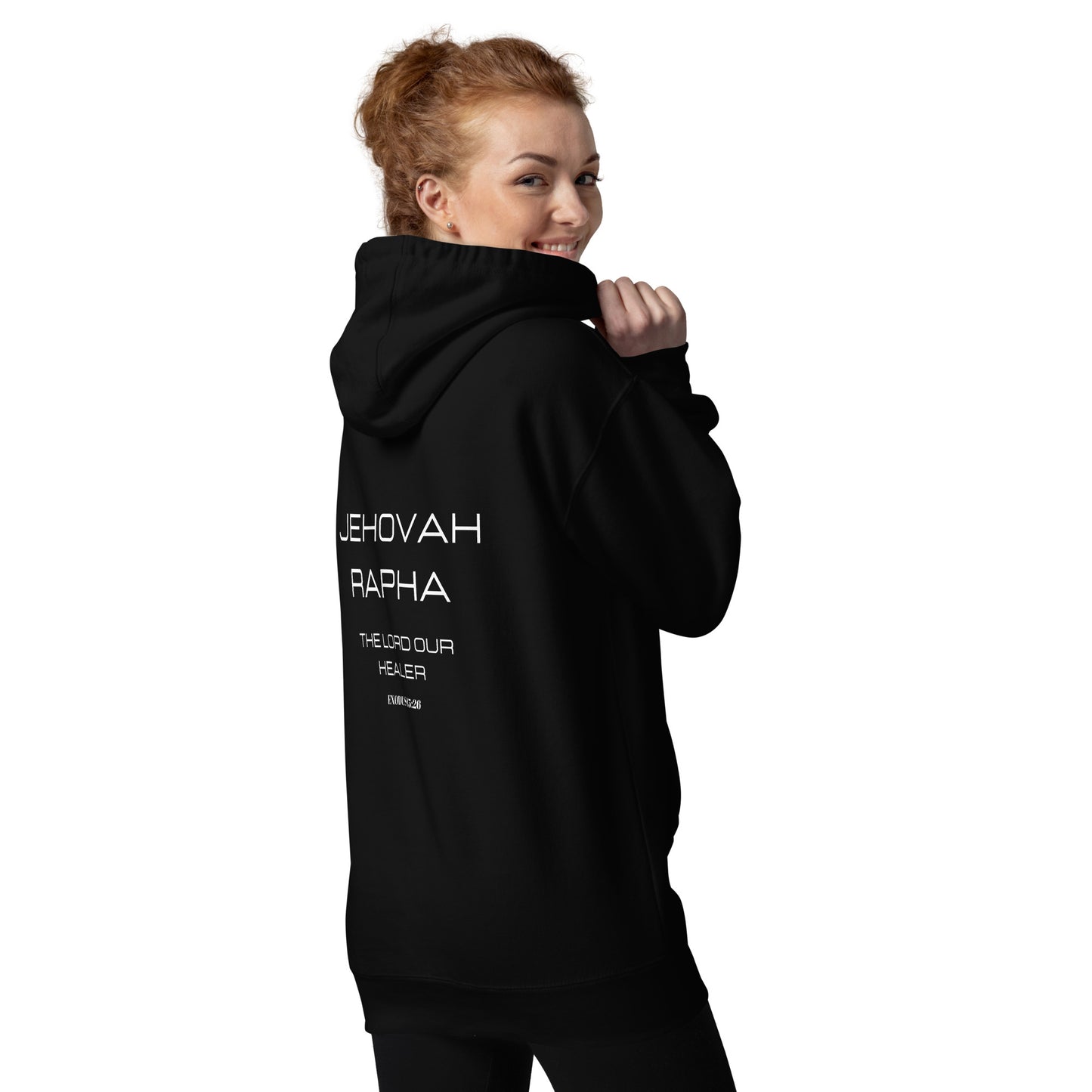 Jehovah Rapha Unisex Hoodie - Upward Focus