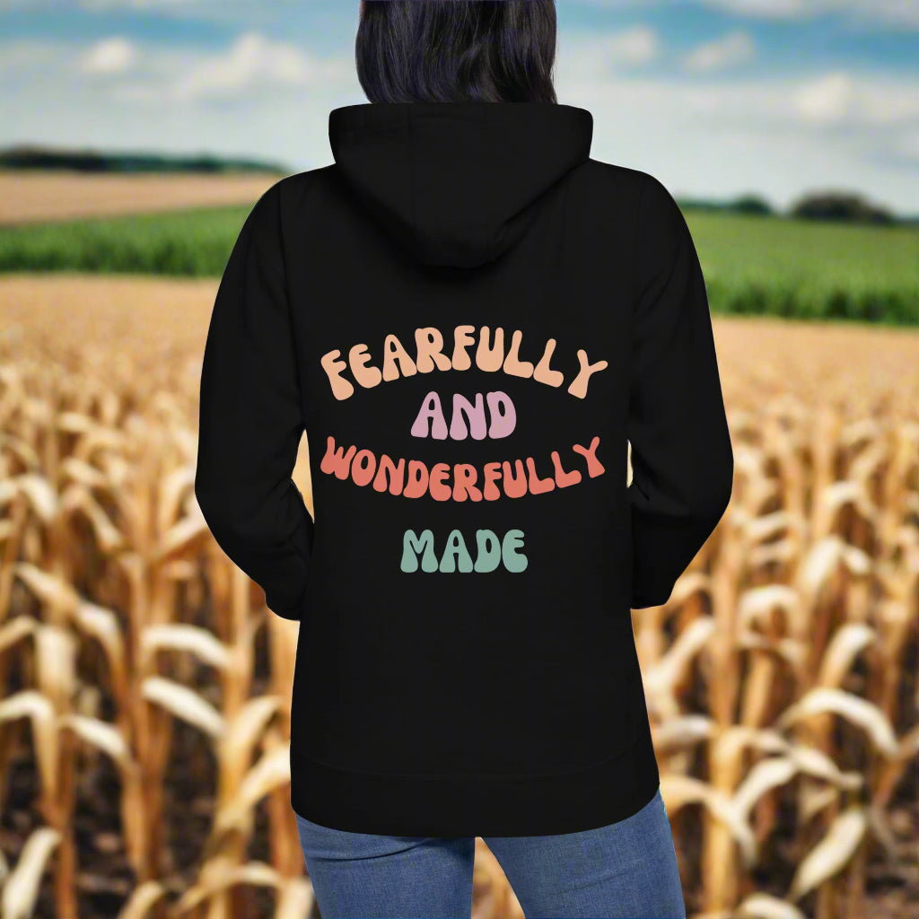 Fearfully and Wonderfully Made Hoodie, Psalm 139, Christian Hoodies