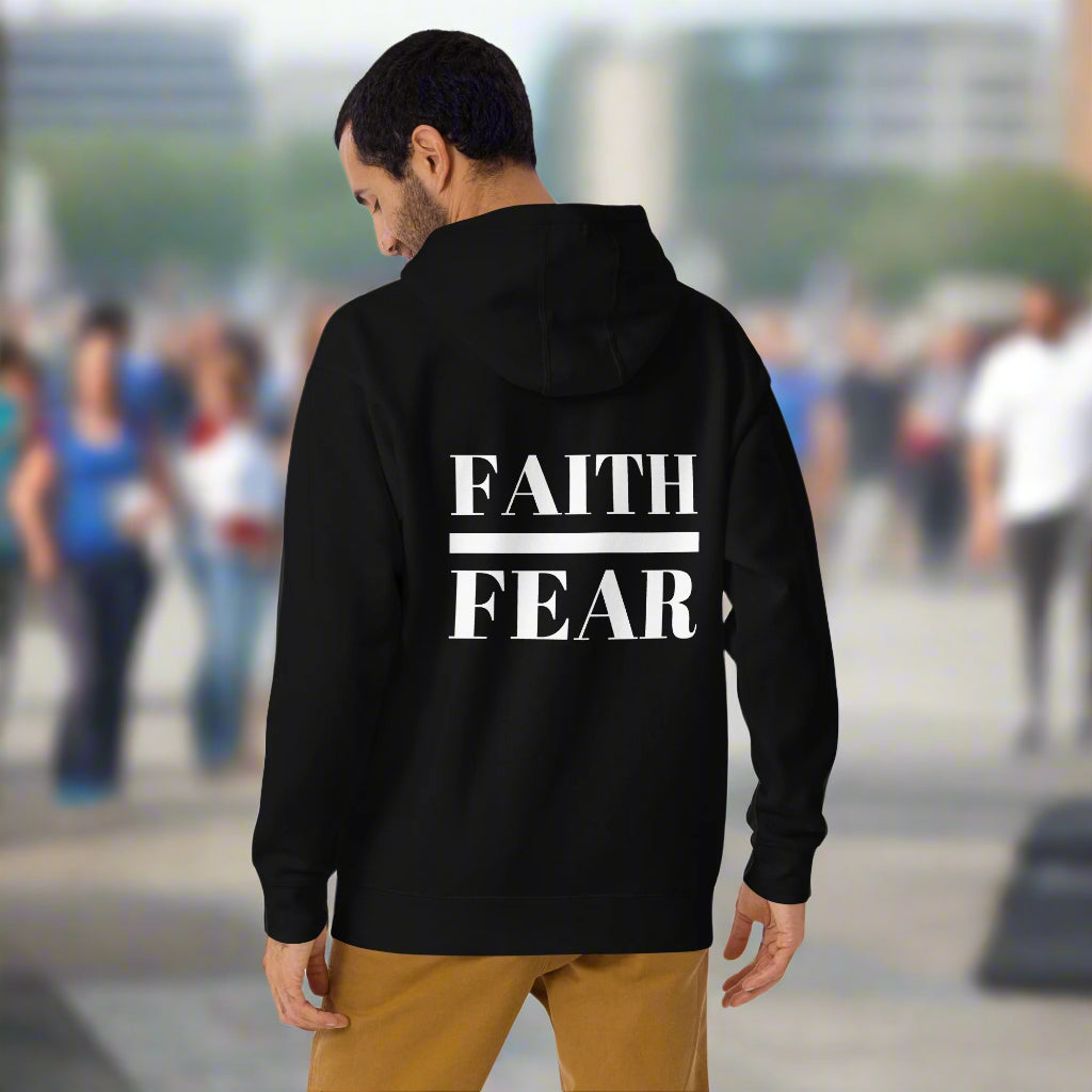 Faith Over Fear - Unisex Hoodie - Upward Focus