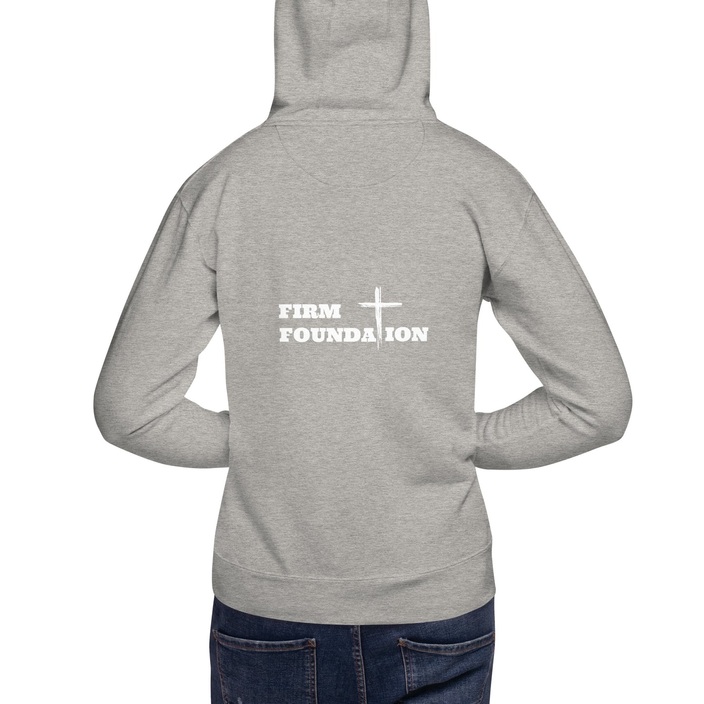 Firm Foundation Unisex Hoodie - Upward Focus