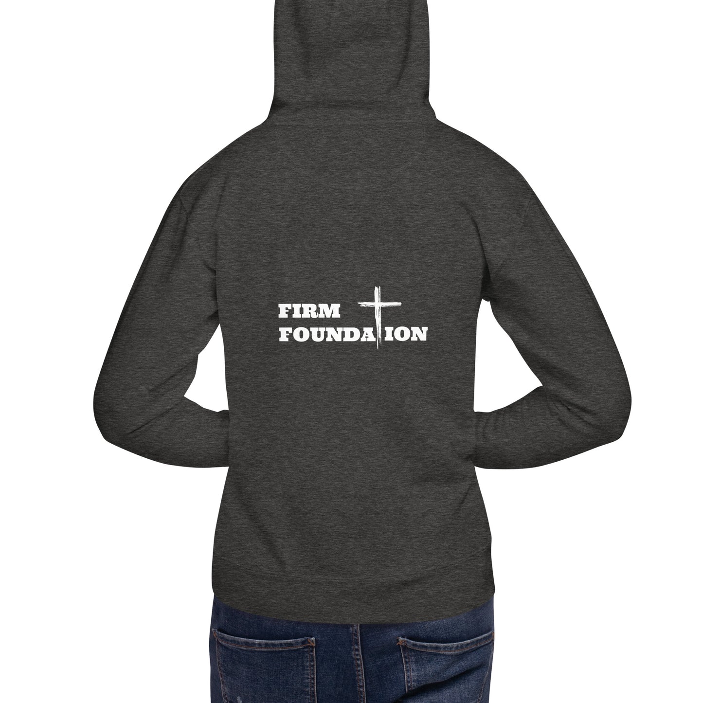 Firm Foundation Unisex Hoodie - Upward Focus