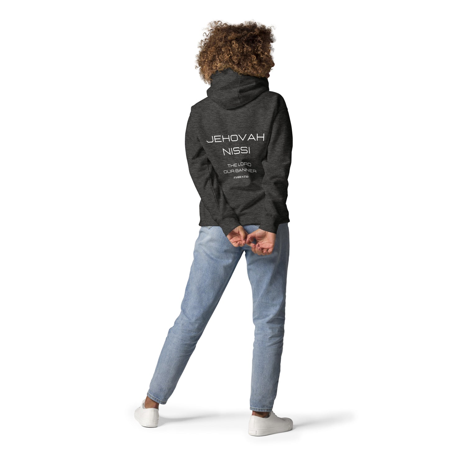Jehovah Nissi Unisex Hoodie - Upward Focus