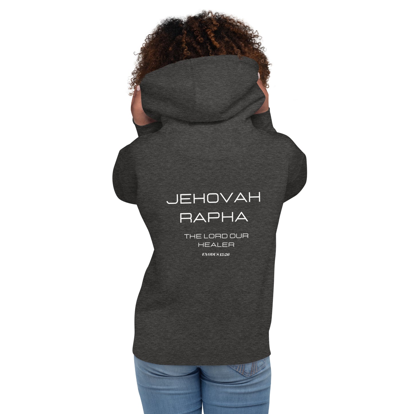Jehovah Rapha Unisex Hoodie - Upward Focus