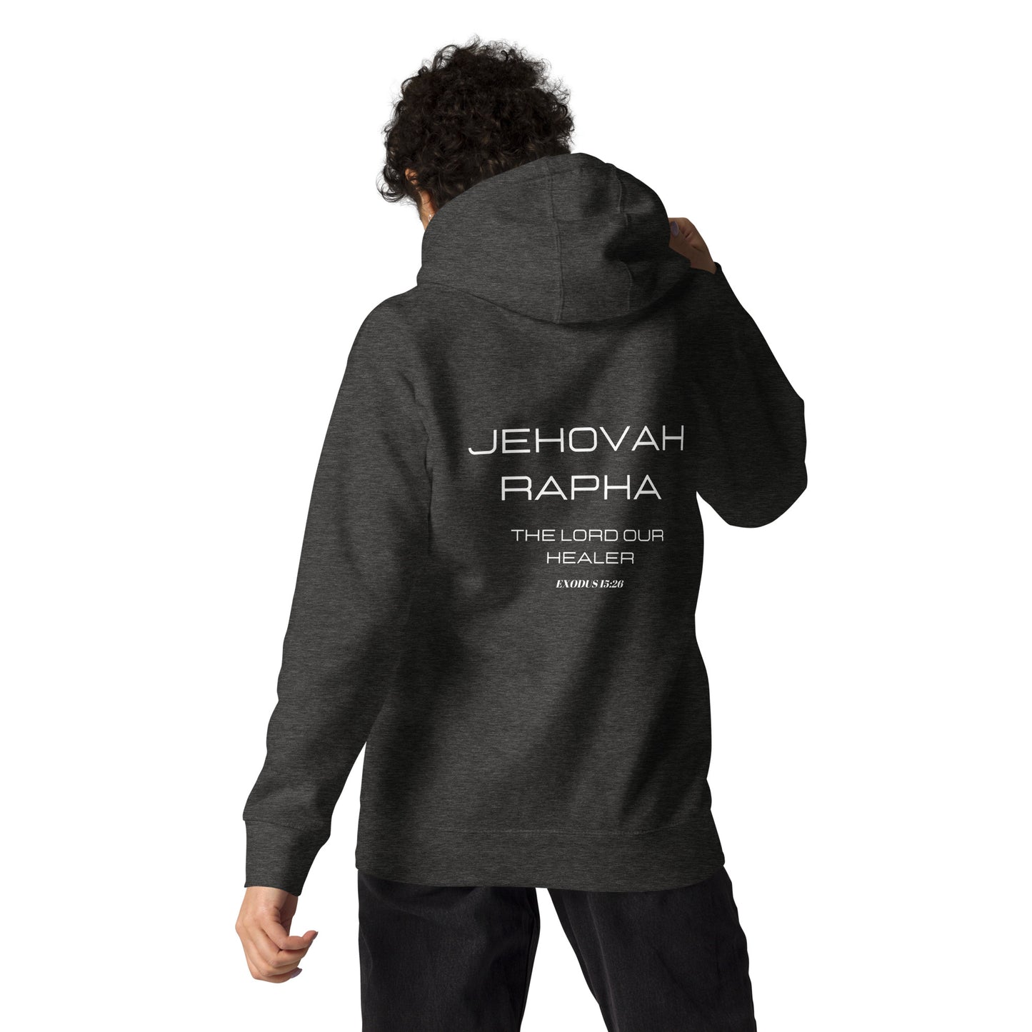 Jehovah Rapha Unisex Hoodie - Upward Focus