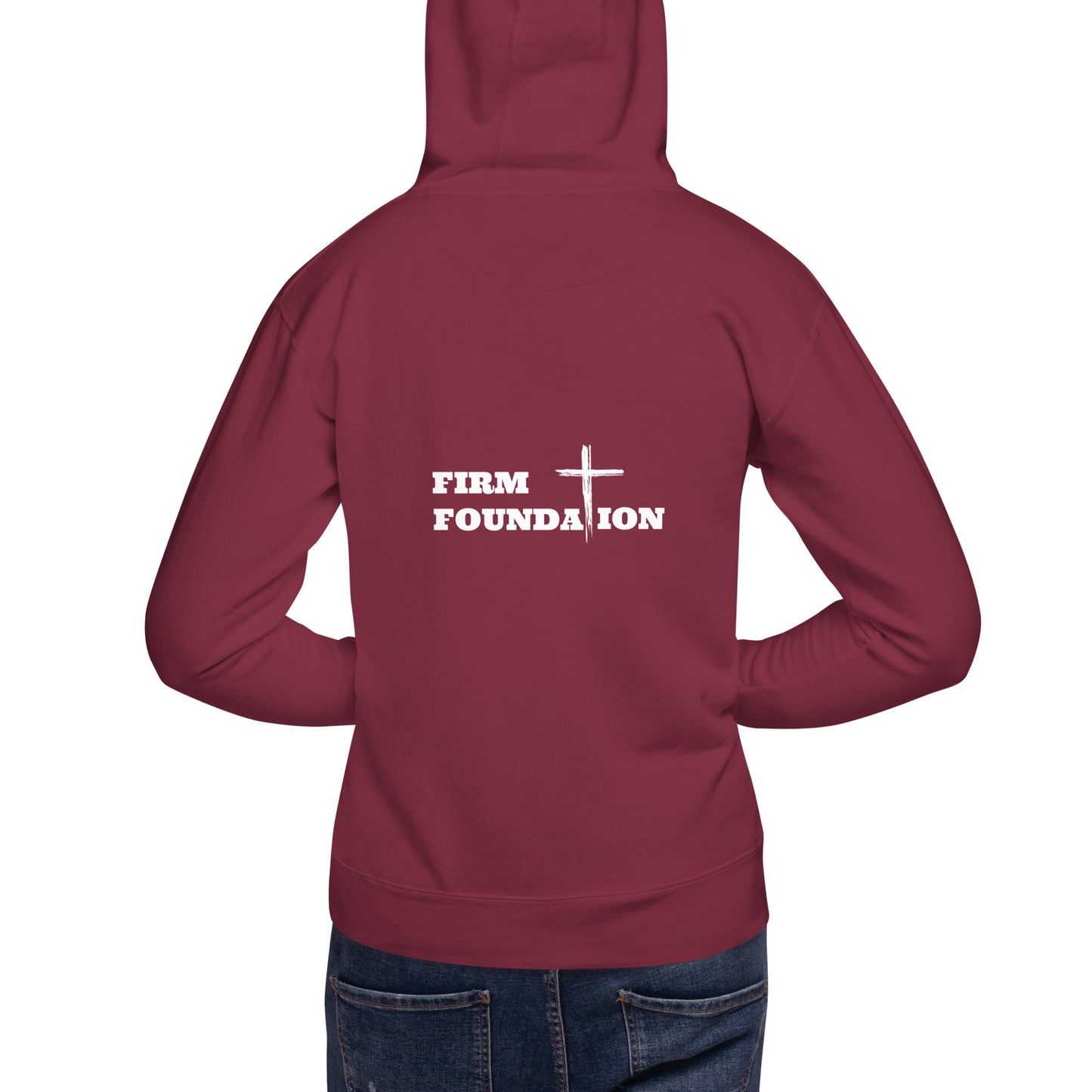 Firm Foundation Unisex Hoodie - Upward Focus