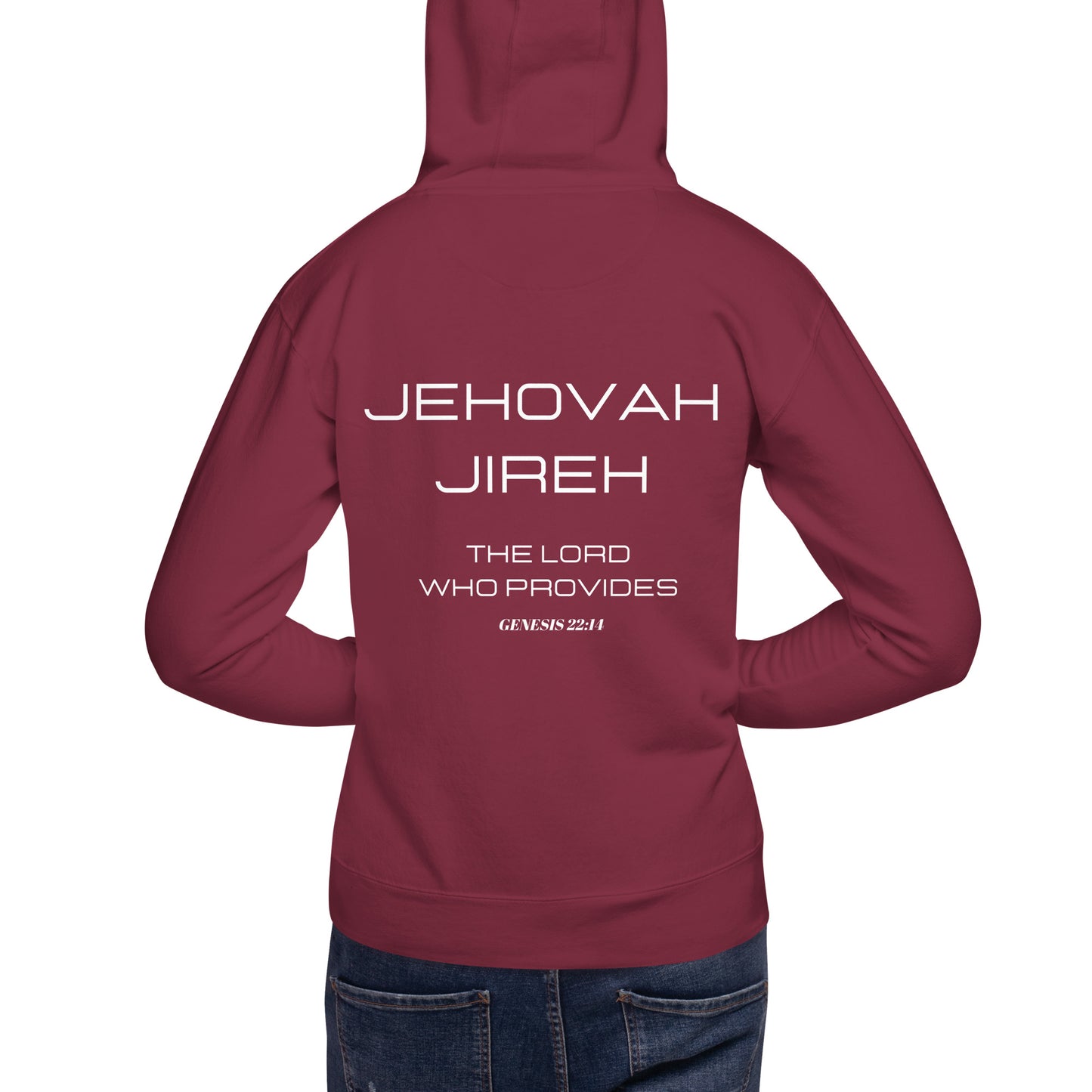 Jehovah Jireh Unisex Hoodie - Upward Focus
