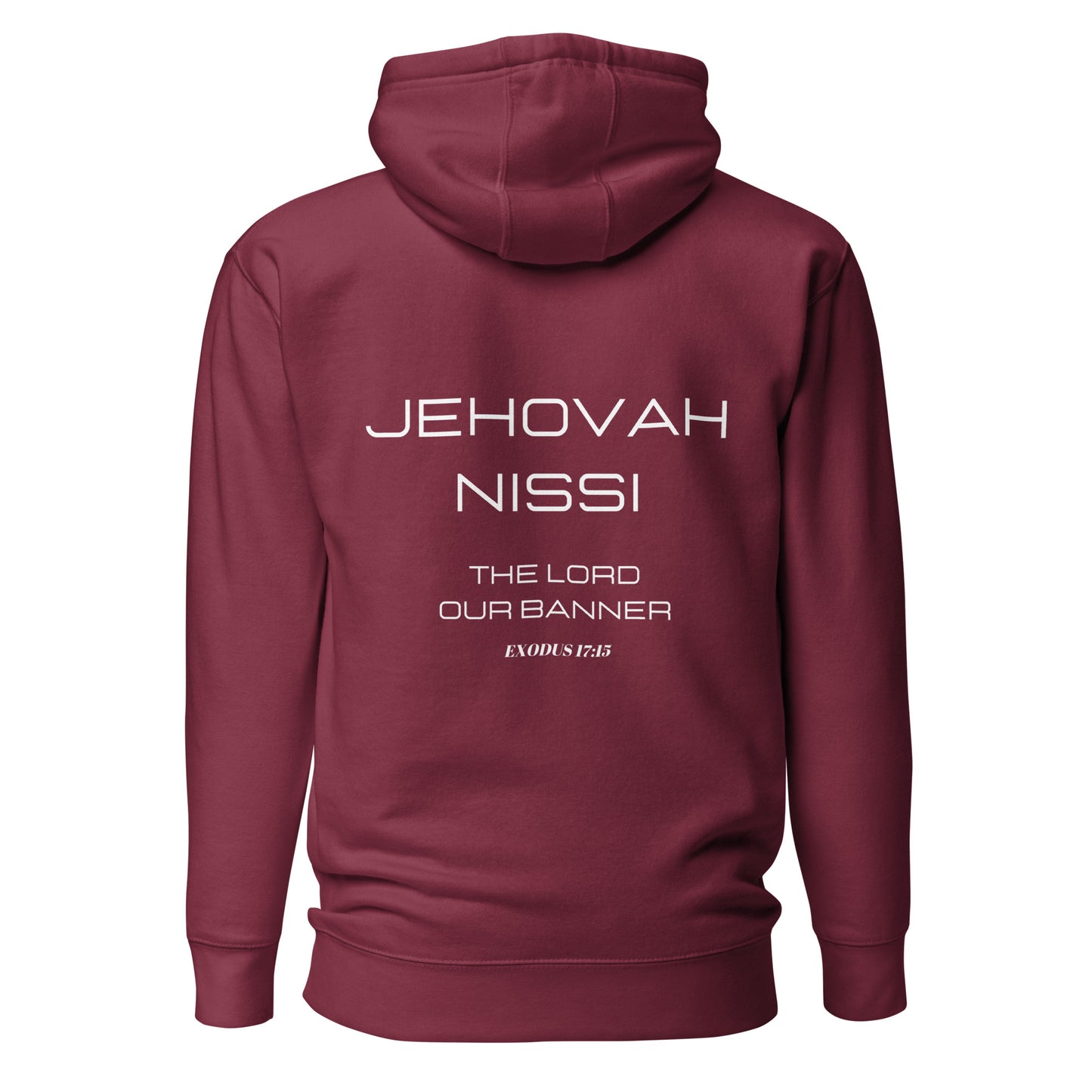 Jehovah Nissi Unisex Hoodie - Upward Focus