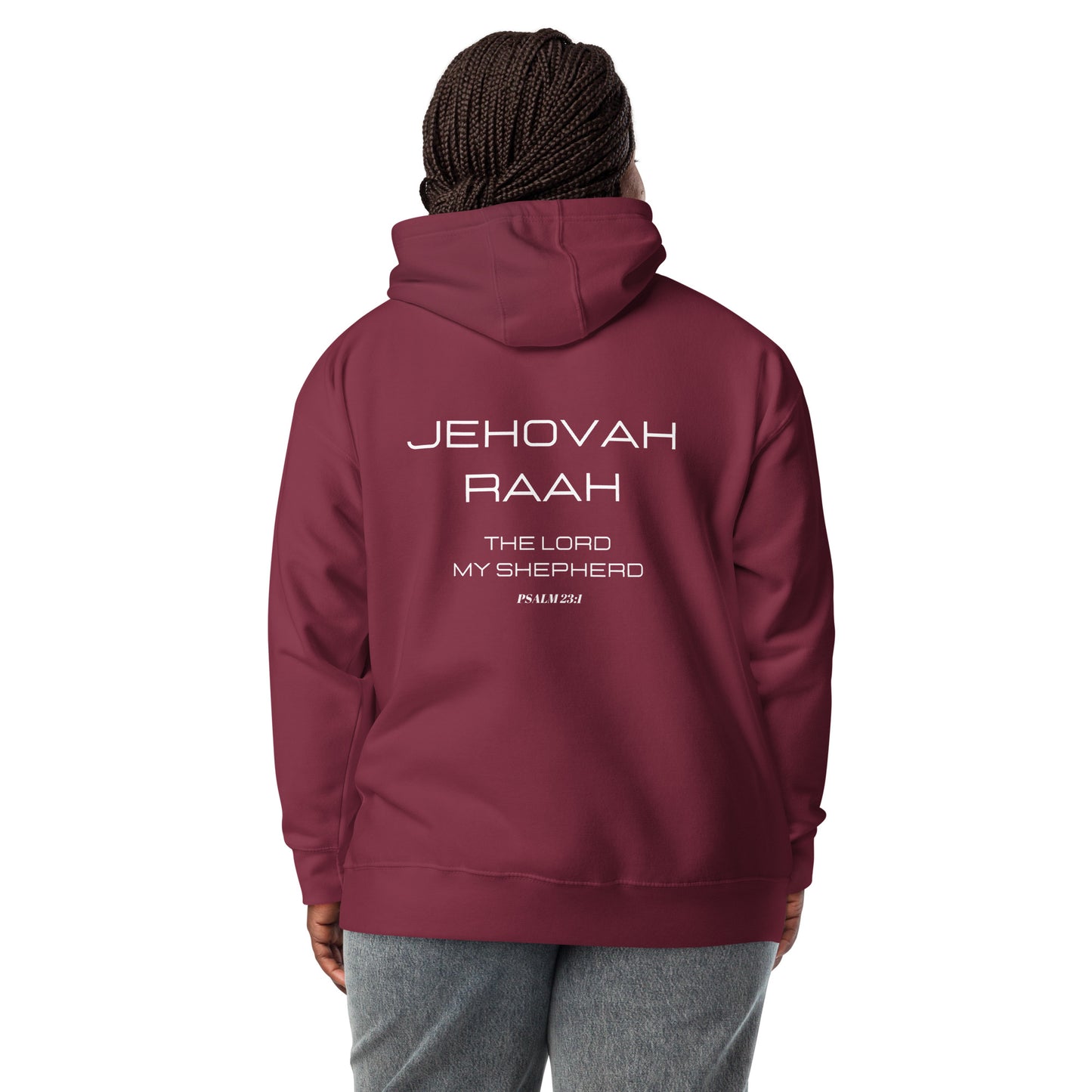 Jehovah Raah Unisex Hoodie - Upward Focus