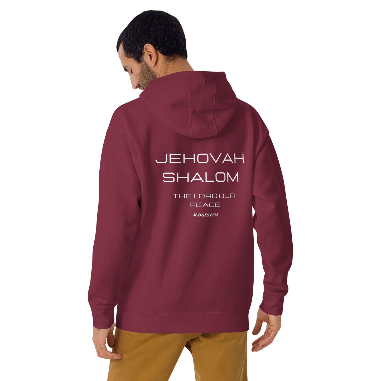Jehovah Shalom Unisex Hoodie - Upward Focus