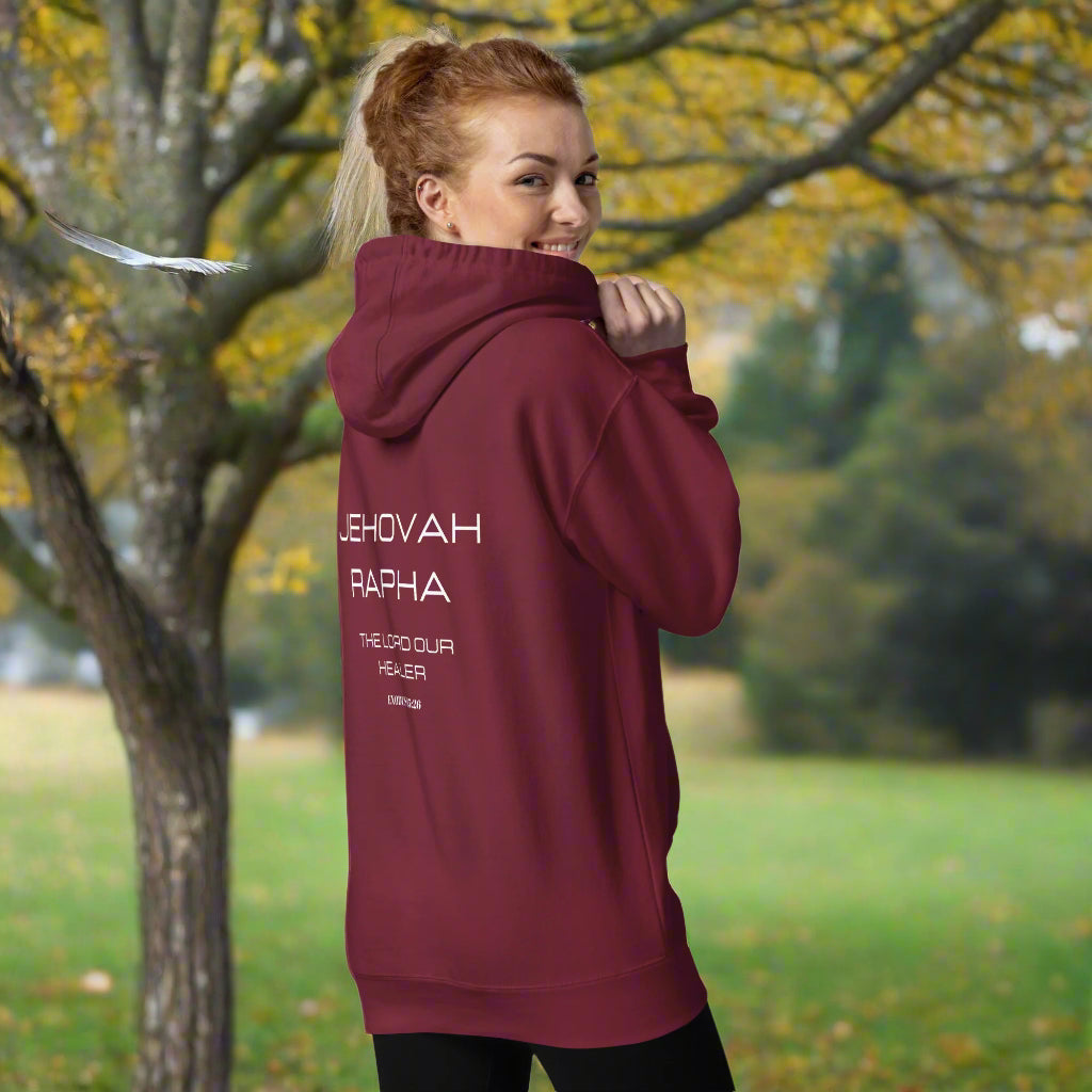 Jehovah Rapha Unisex Hoodie - Upward Focus