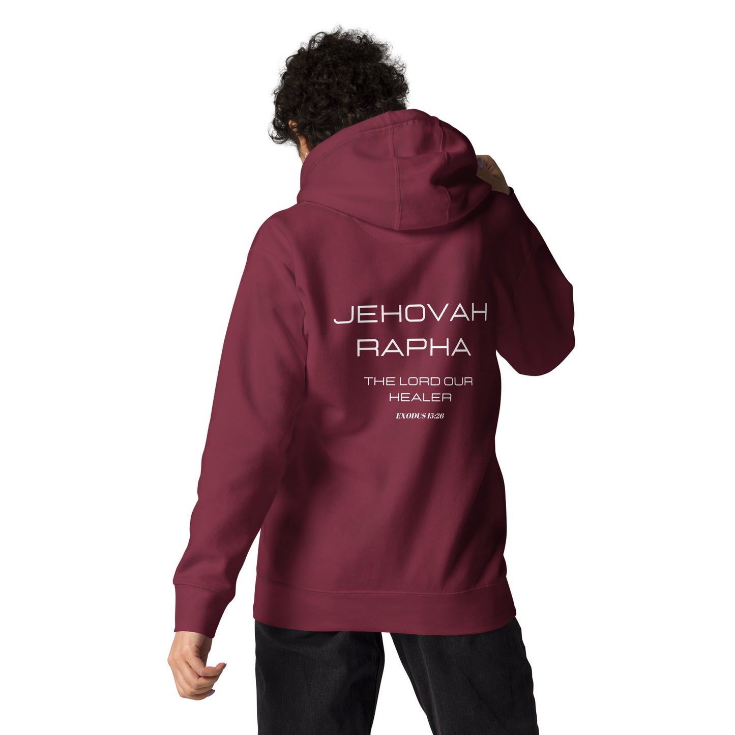 Jehovah Rapha Unisex Hoodie - Upward Focus