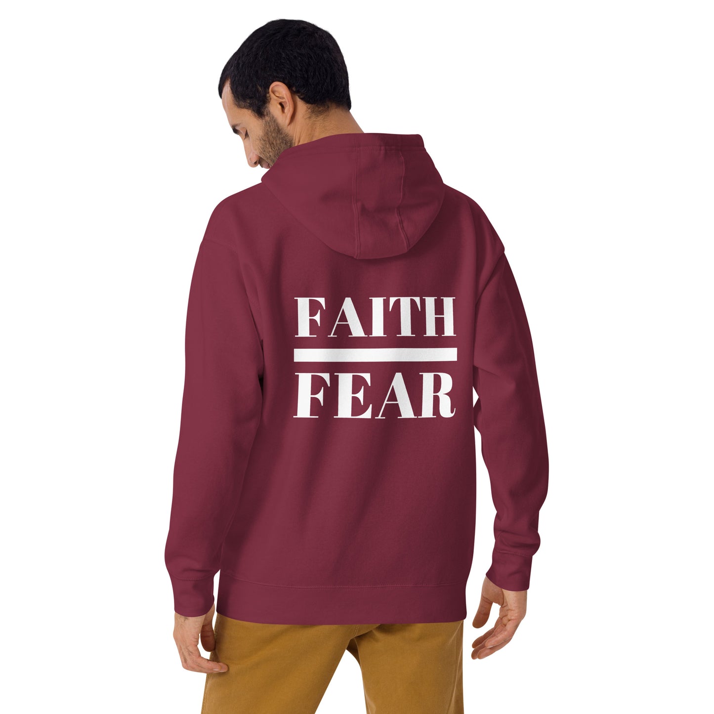 Faith Over Fear - Unisex Hoodie - Upward Focus