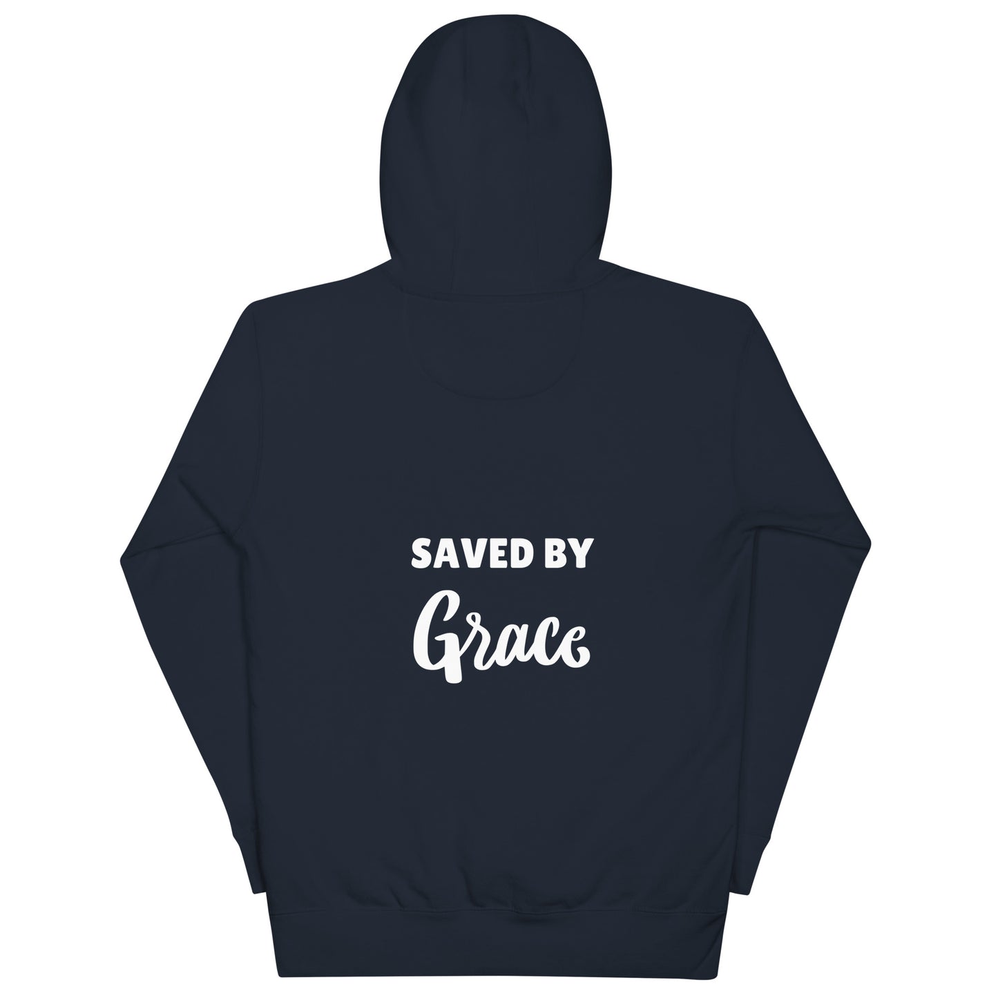 Saved By Grace Unisex Hoodie - Upward Focus
