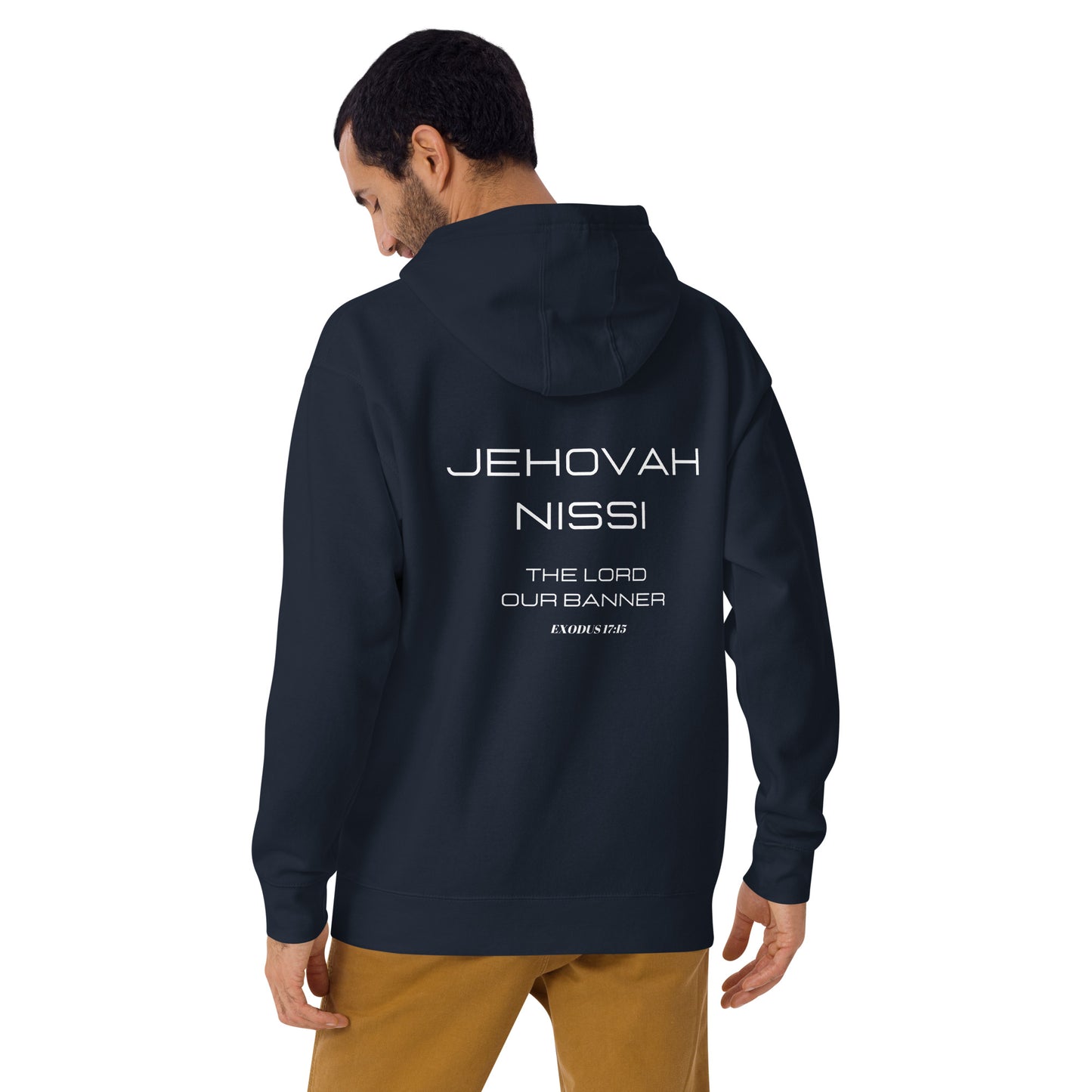 Jehovah Nissi Unisex Hoodie - Upward Focus