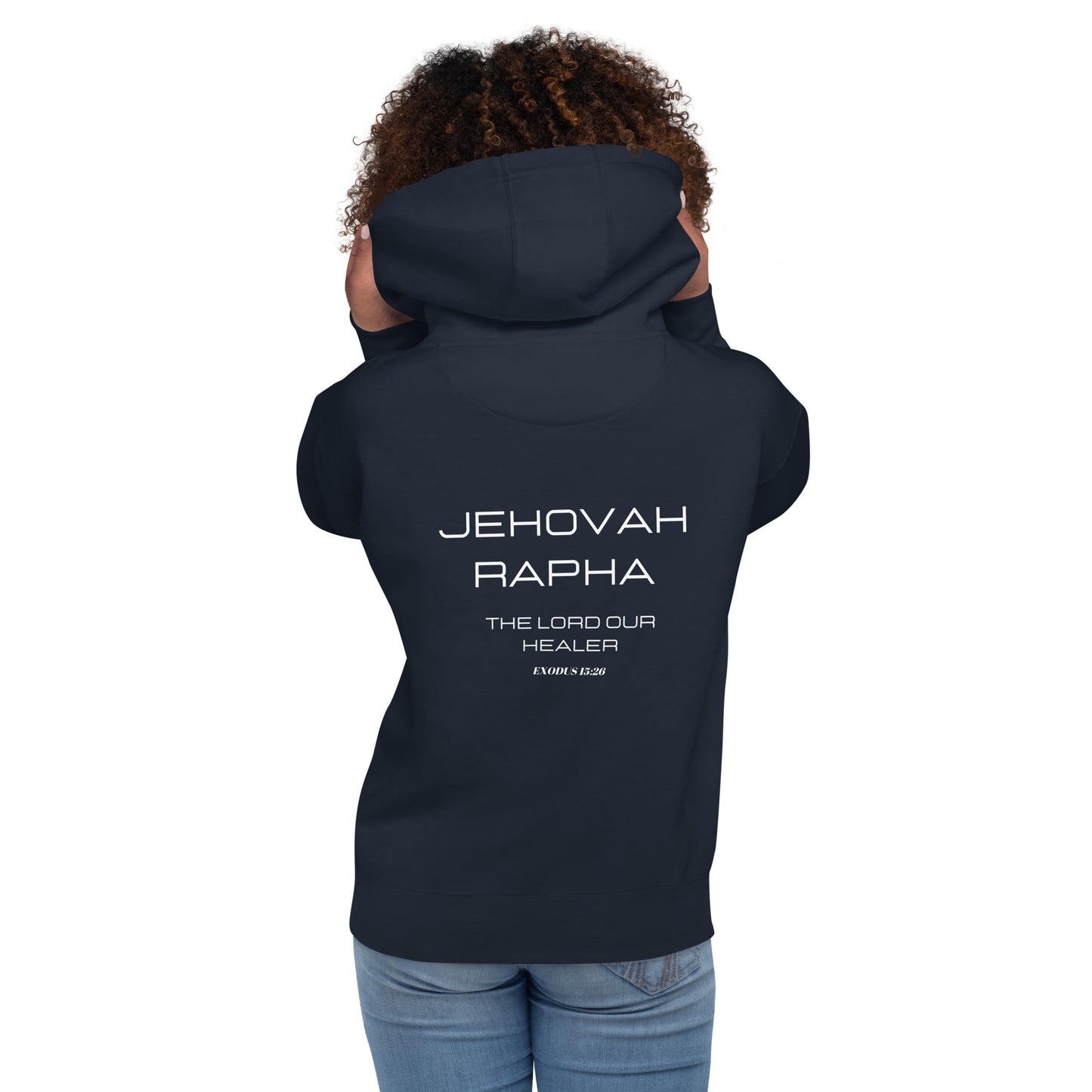 Jehovah Rapha Unisex Hoodie - Upward Focus