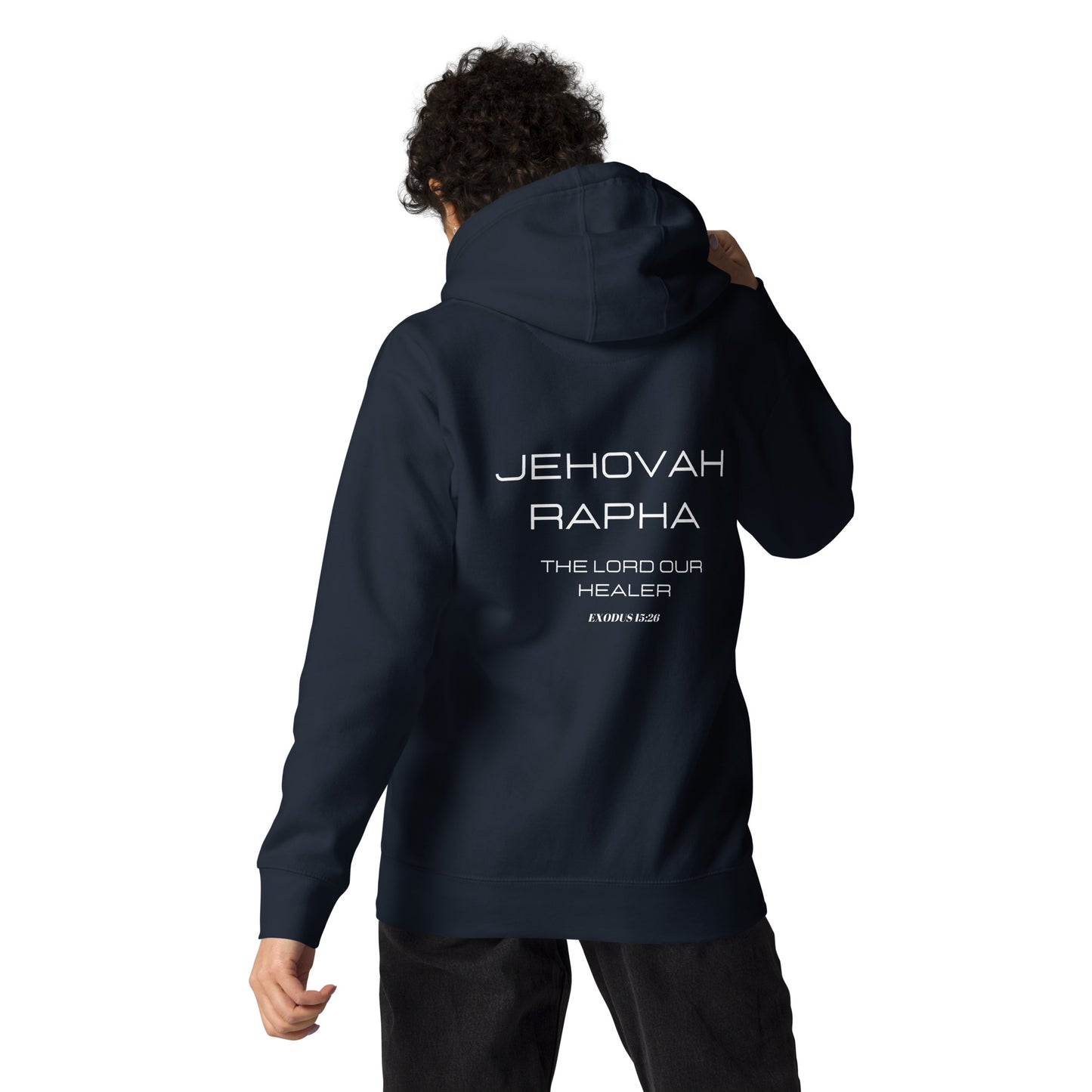 Jehovah Rapha Unisex Hoodie - Upward Focus