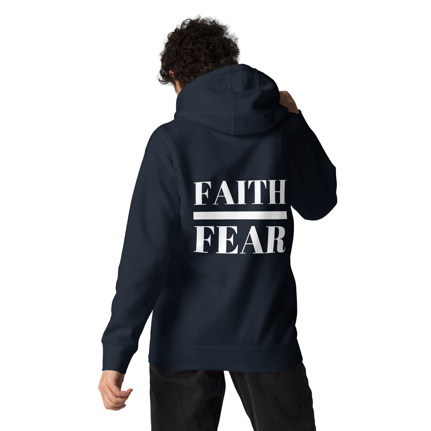 Faith Over Fear - Unisex Hoodie - Upward Focus