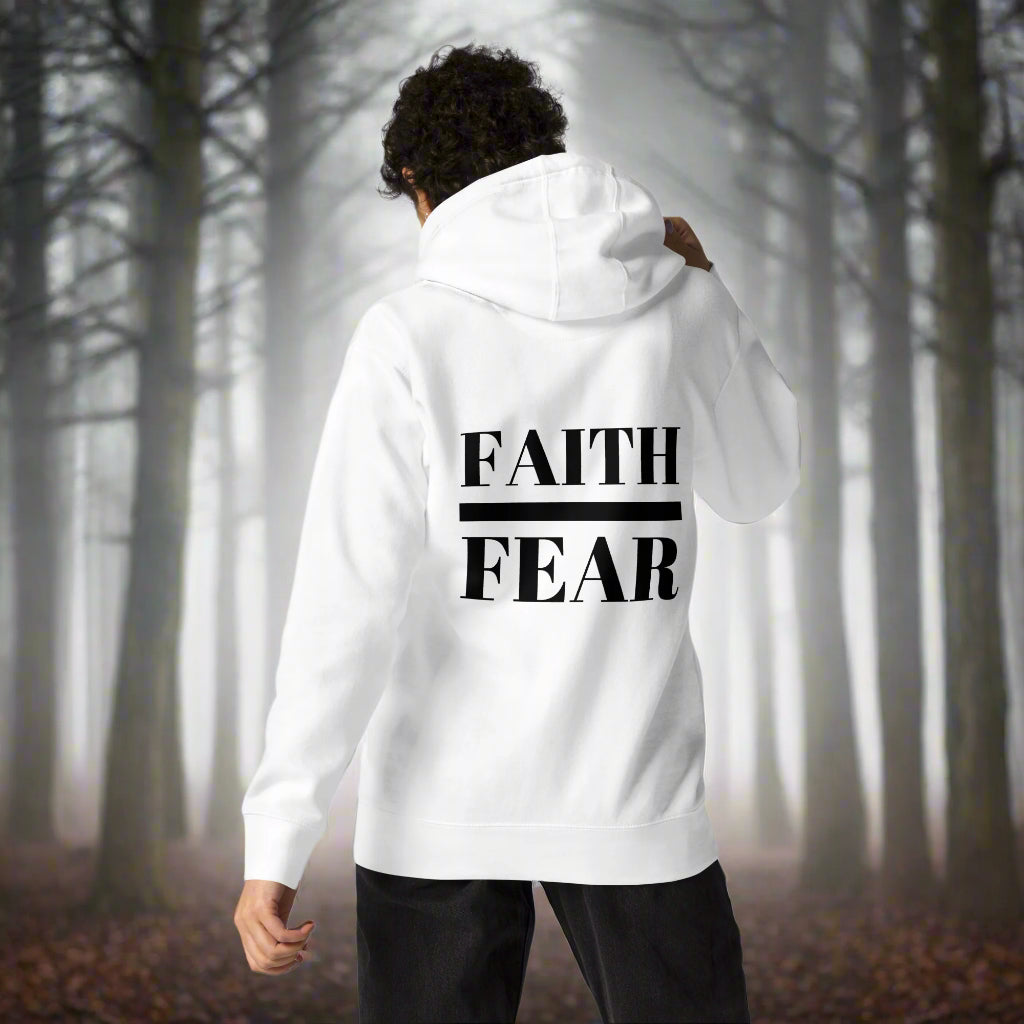 Faith Over Fear Unisex Hoodie - Upward Focus