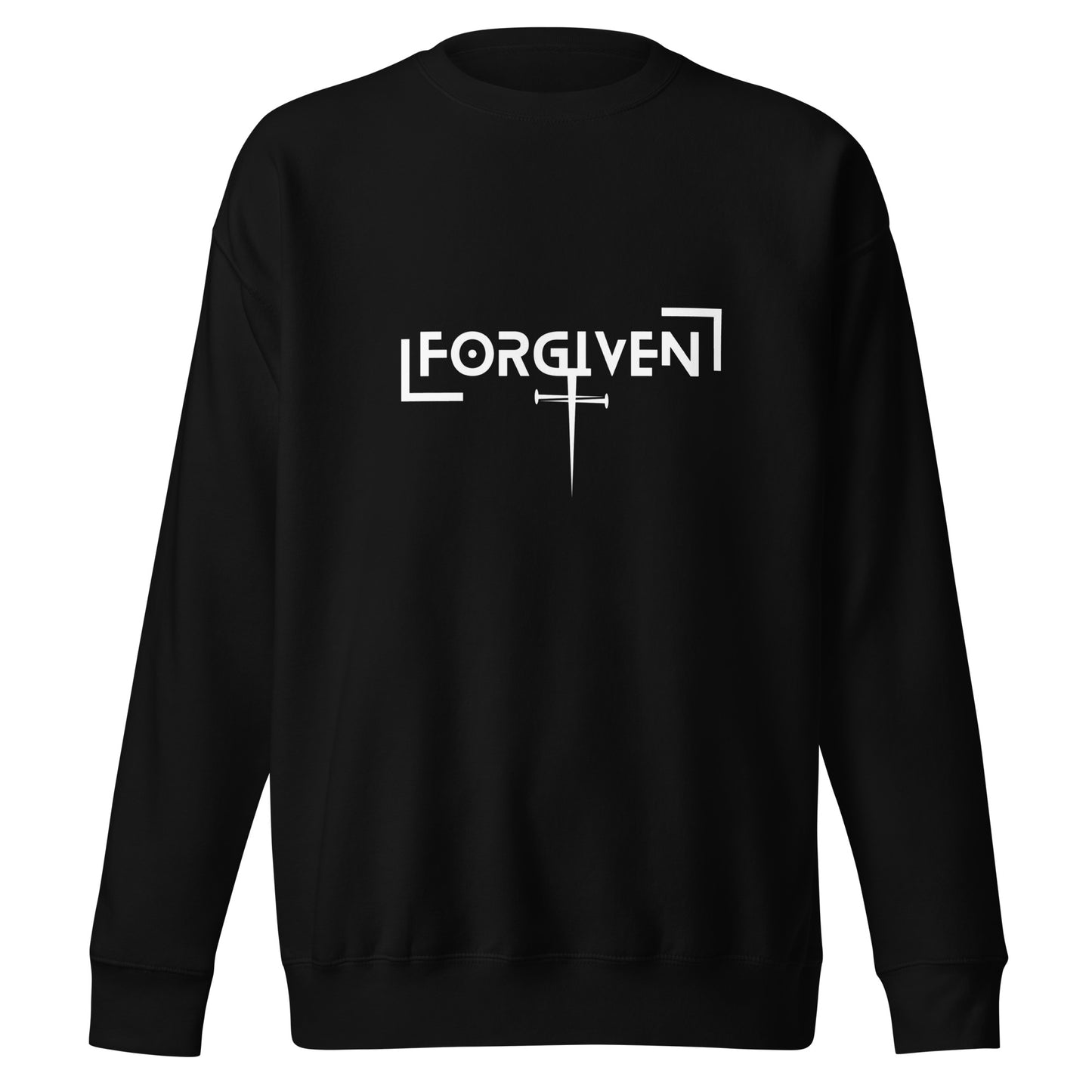 Forgiven Unisex Premium Sweatshirt - Upward Focus